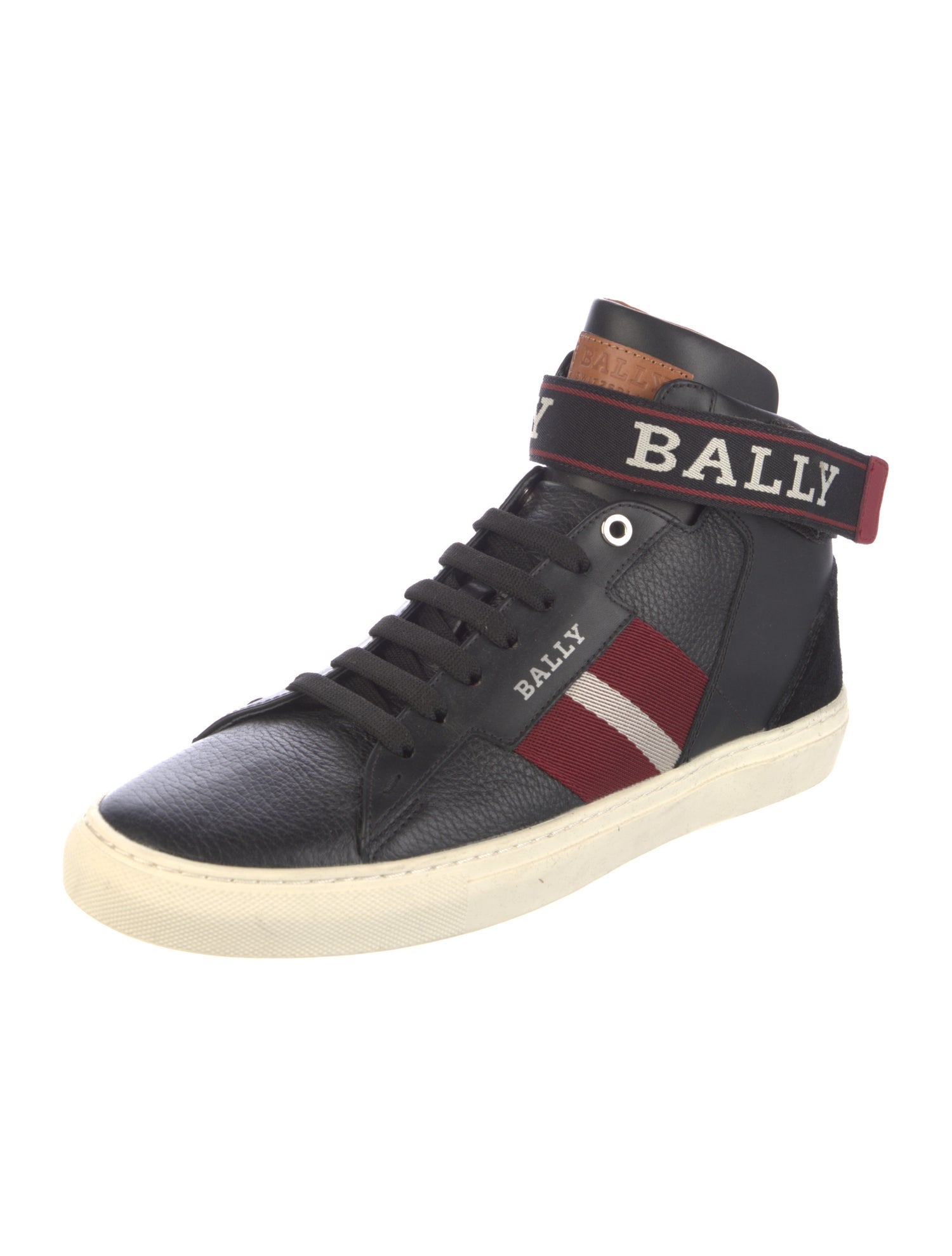 Bally Leather Printed Sneakers