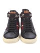 Bally Leather Printed Sneakers