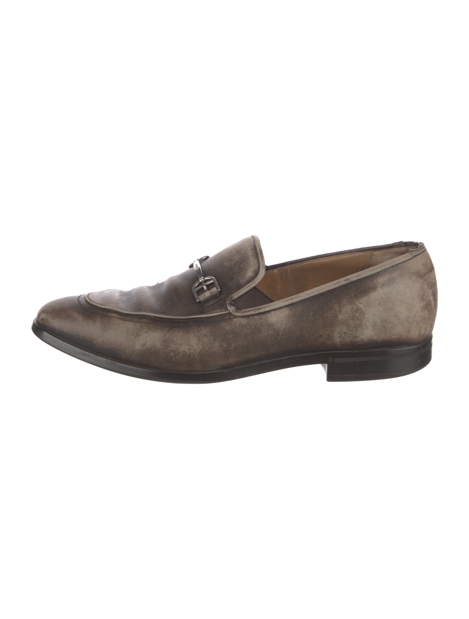 Bally Leather Dress Loafers