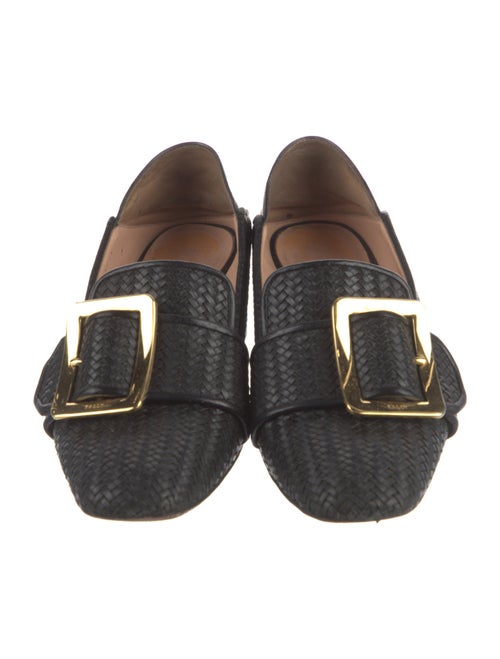 Bally Leather Printed Pumps