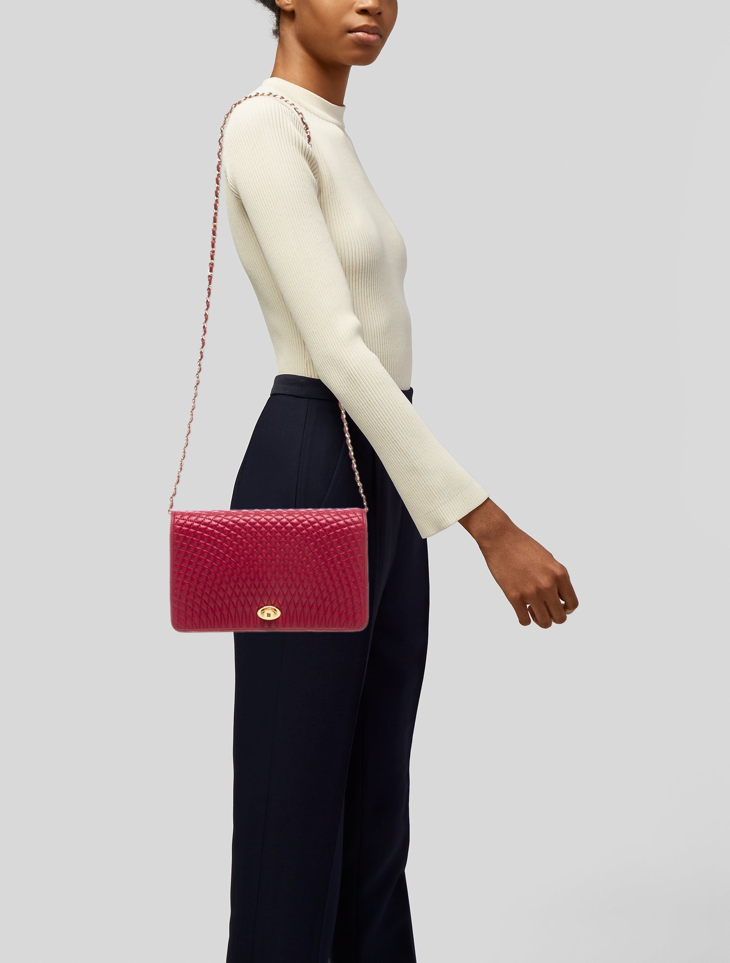 Bally Leather Clutch
