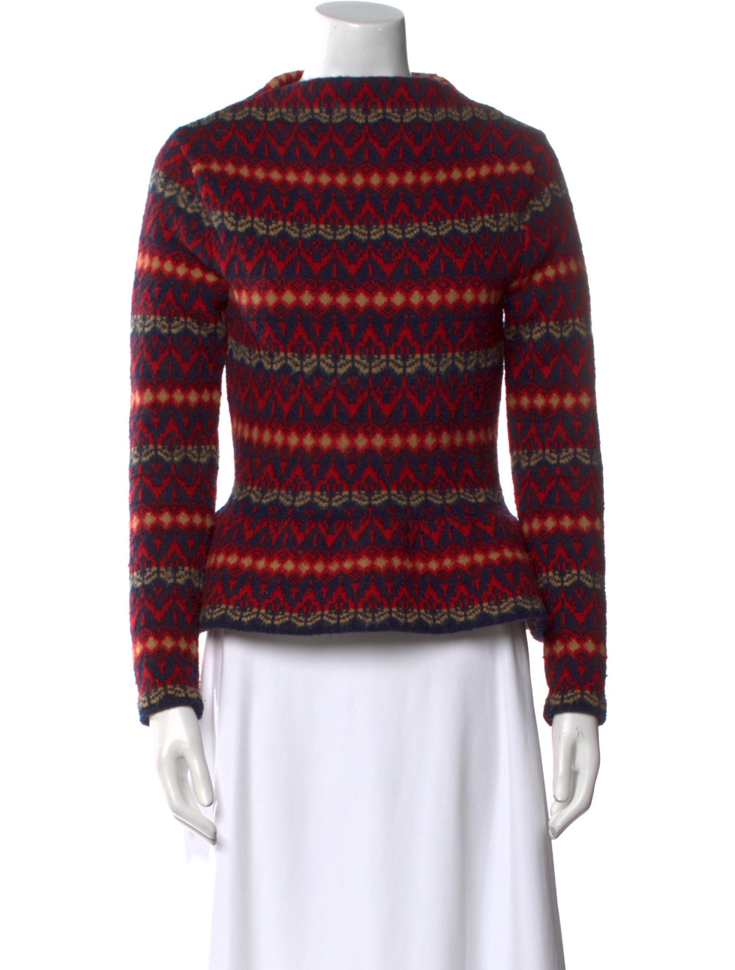 Bally Merino Wool Striped Sweater