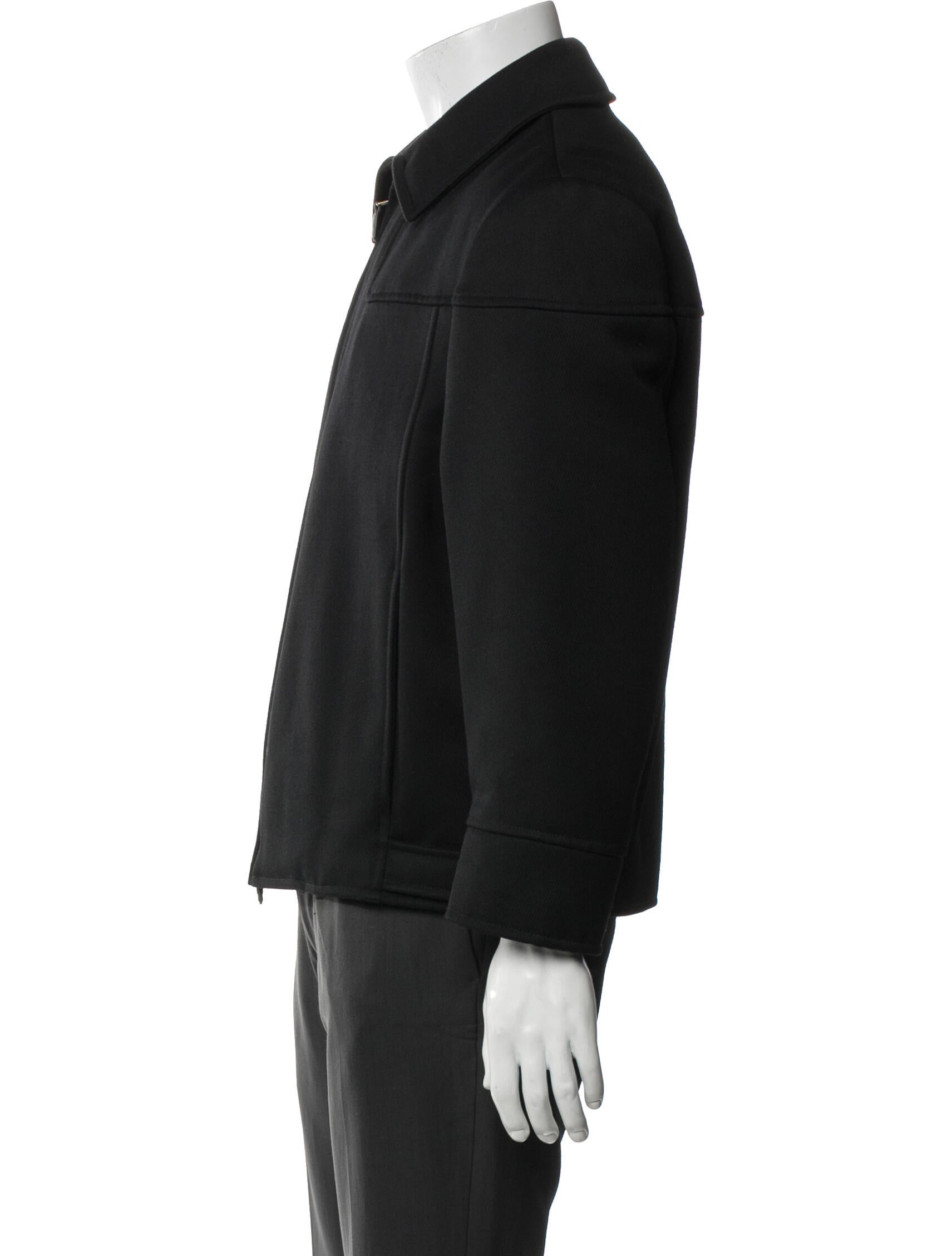 Bally Virgin Wool Moto Jacket