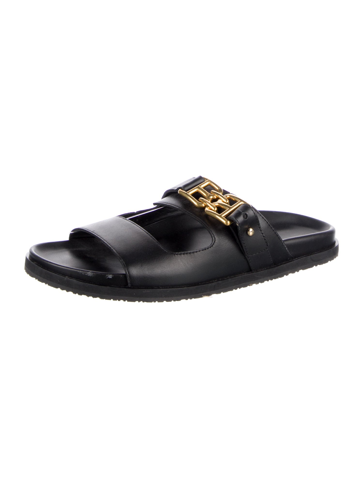 Bally Leather Slides