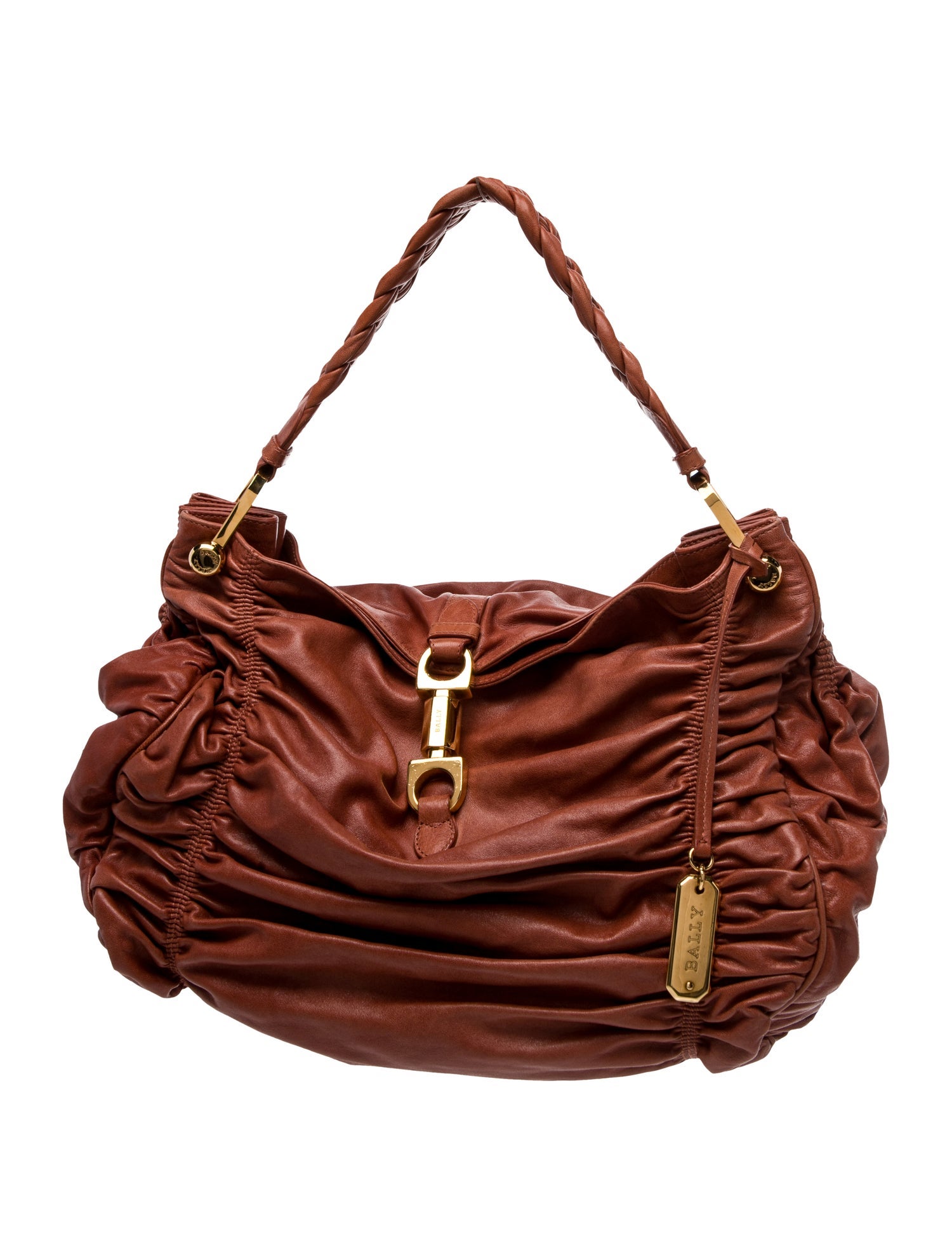 Bally Leather Hobo