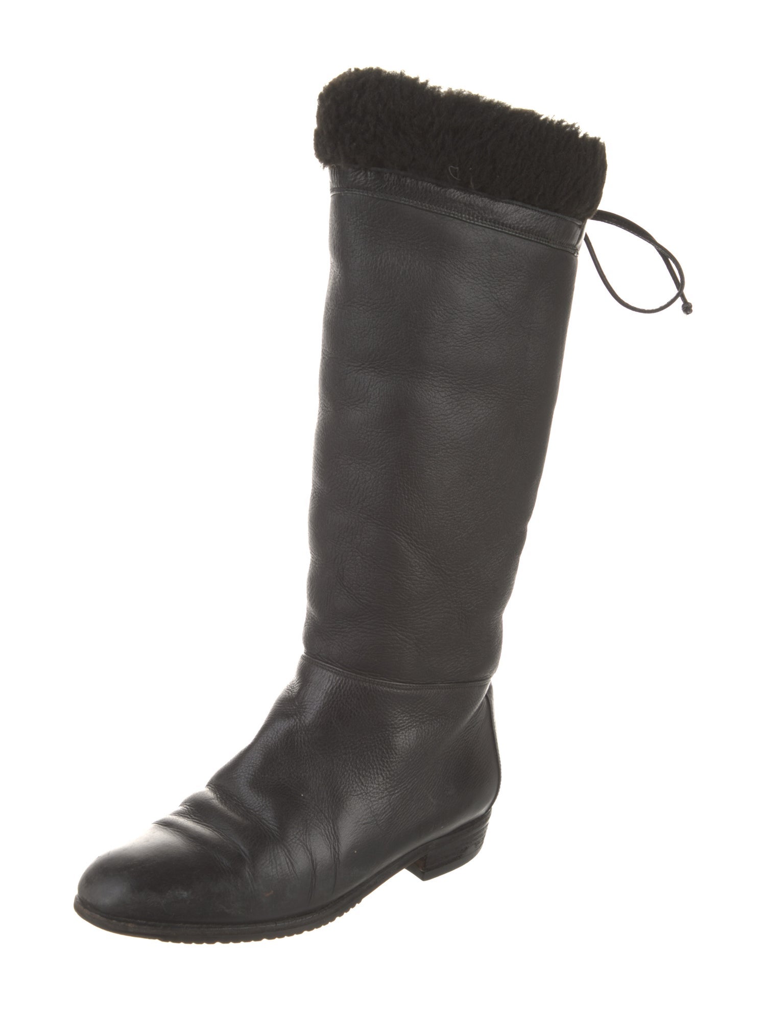 Bally Leather Riding Boots