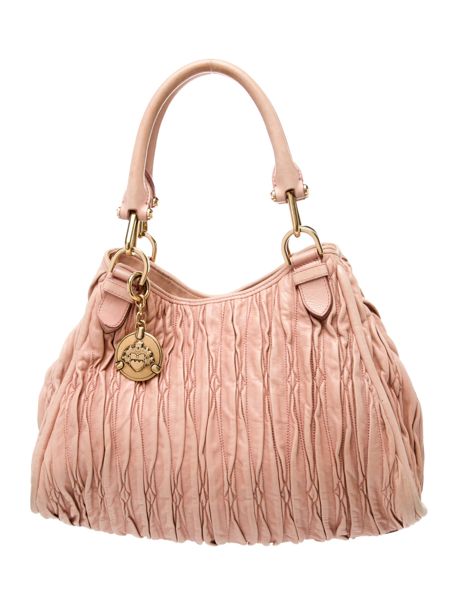 Bally Leather Top Handle Bag