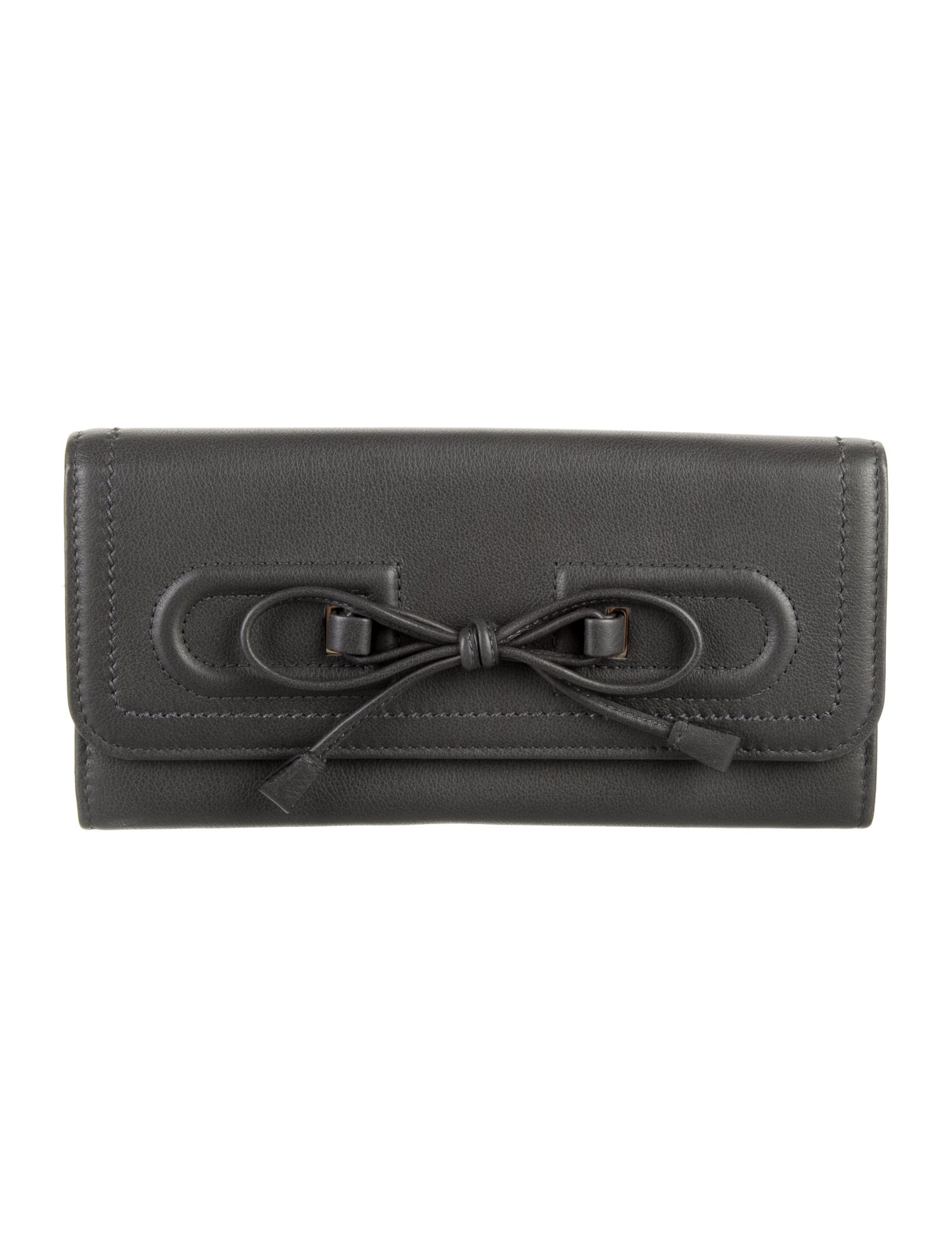 Bally Leather Printed Continental Wallet