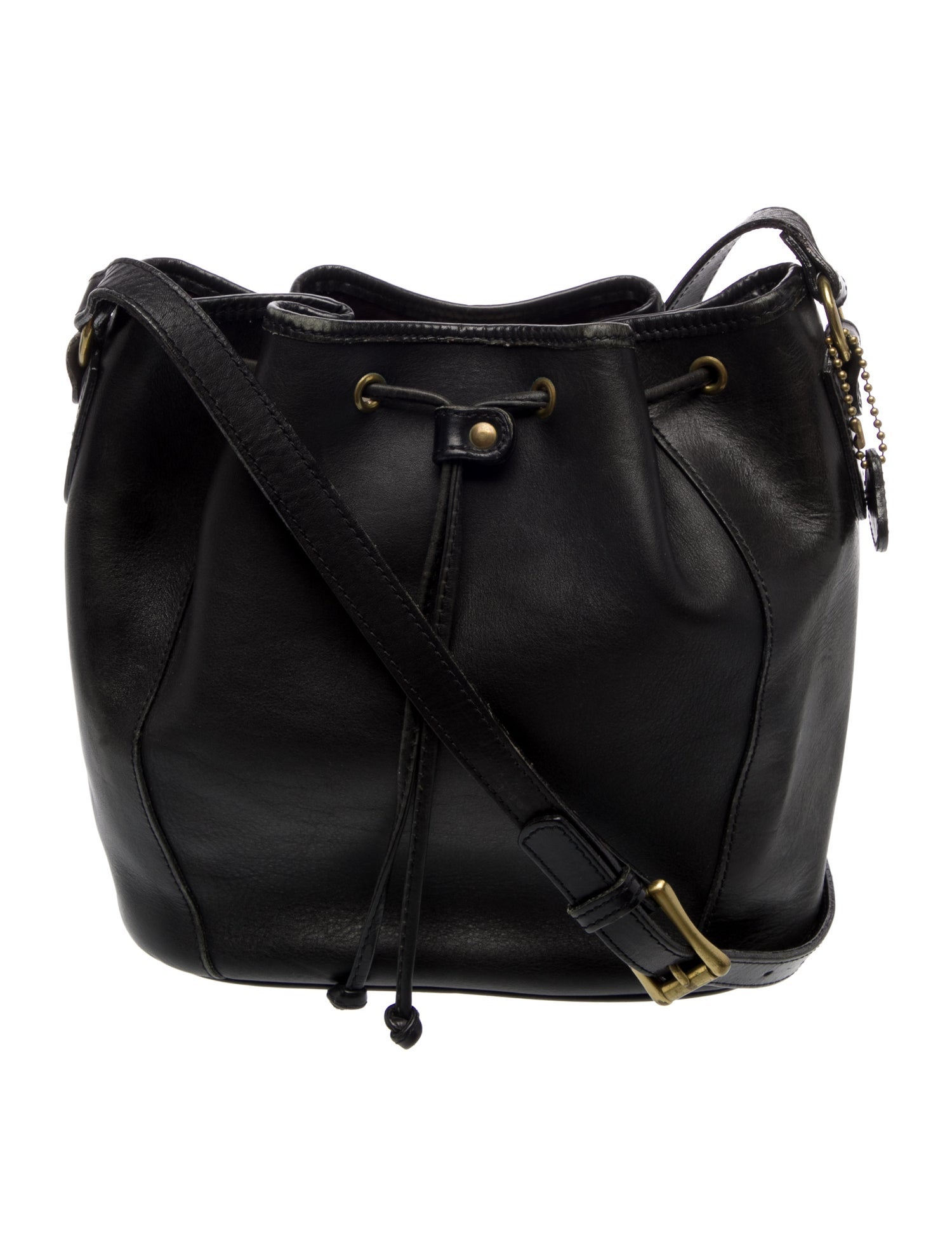 Bally Leather Bucket Bag