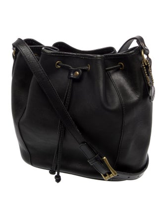 Bally Leather Bucket Bag