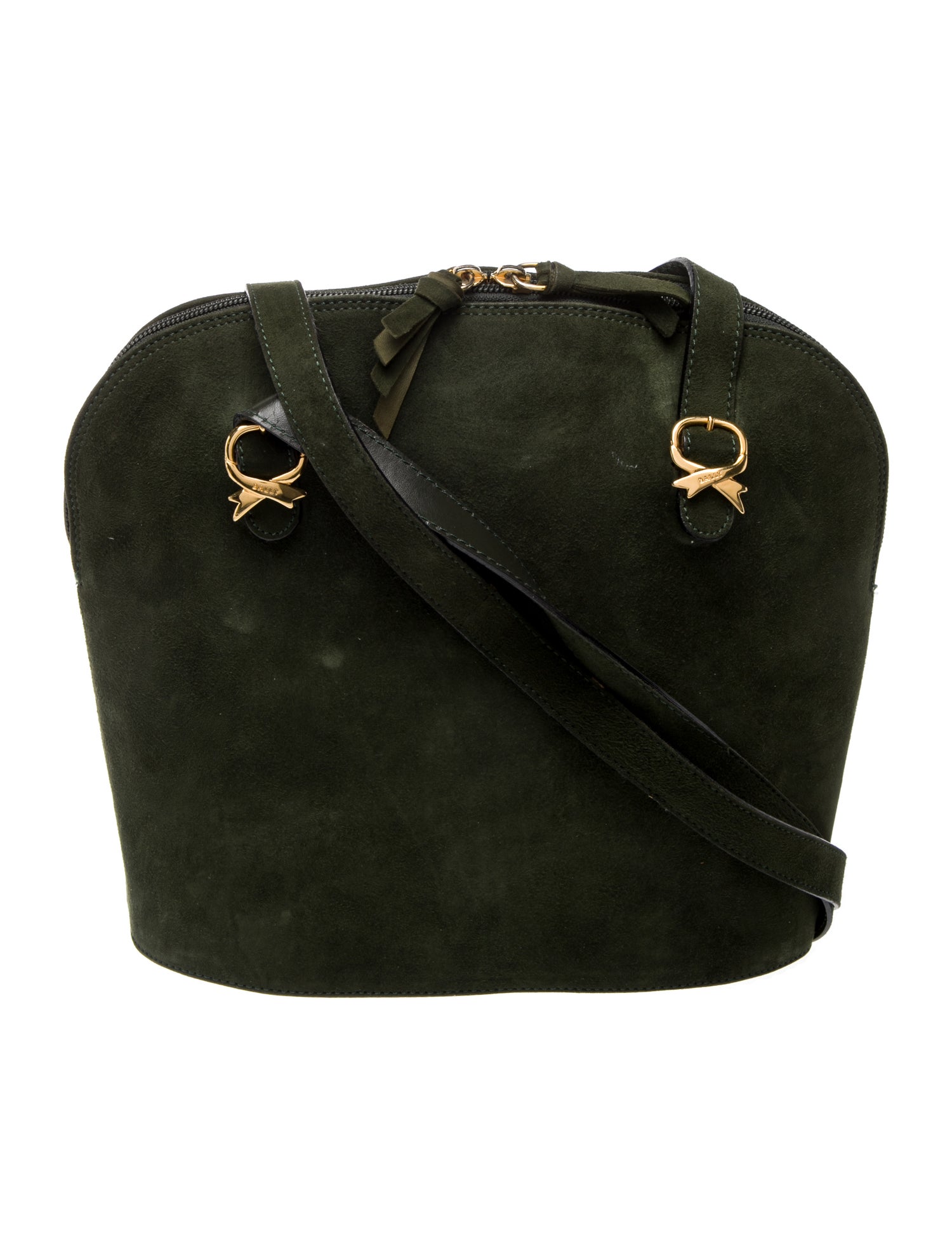 Bally Suede Shoulder Bag