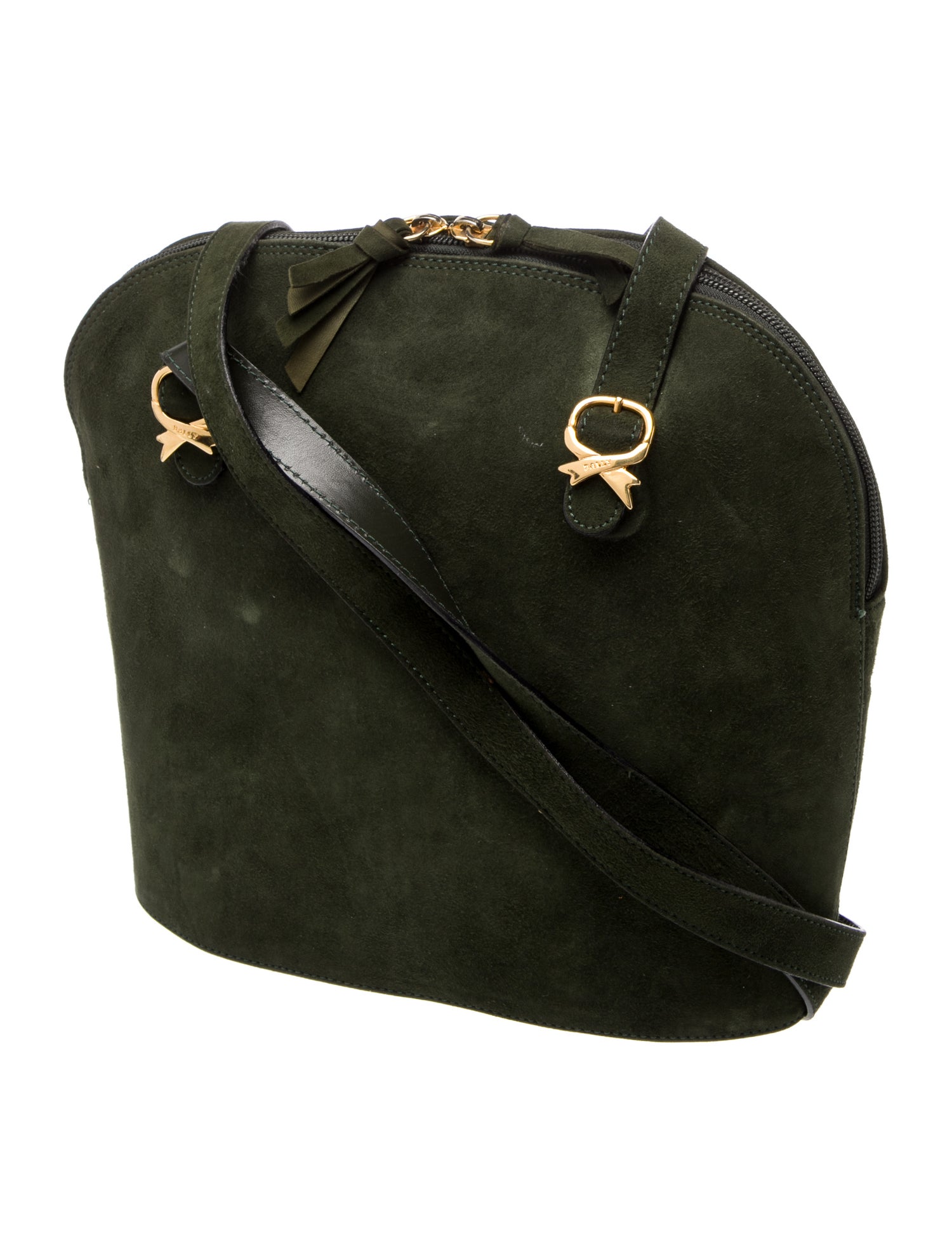 Bally Suede Shoulder Bag