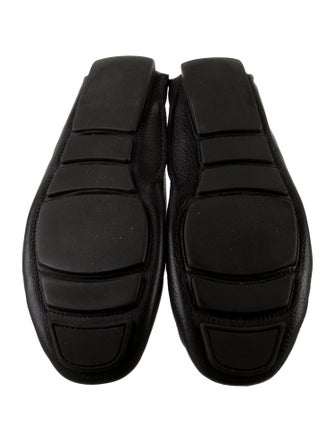 Bally Leather Studded Accents Drivers