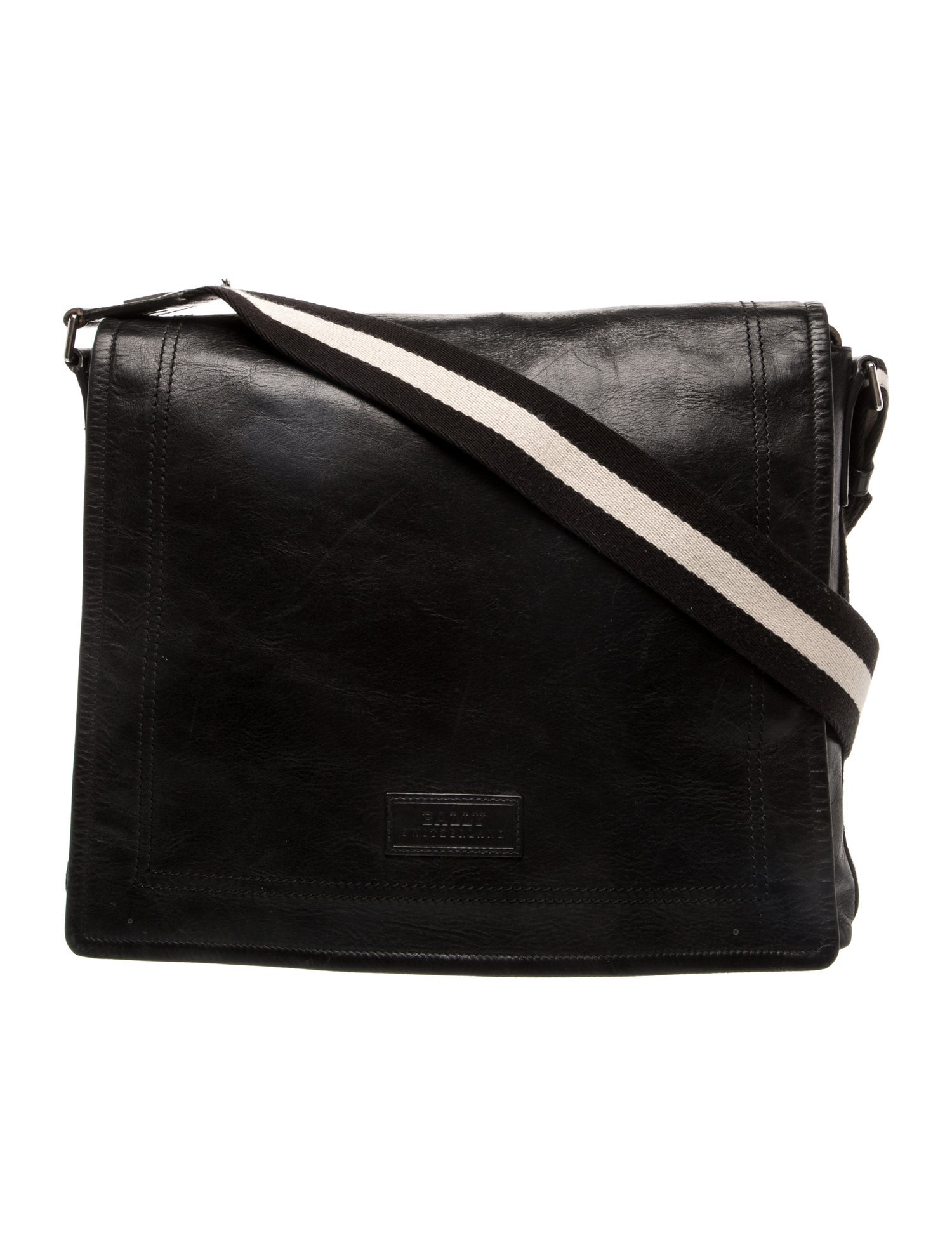 Bally Leather Messenger Bag