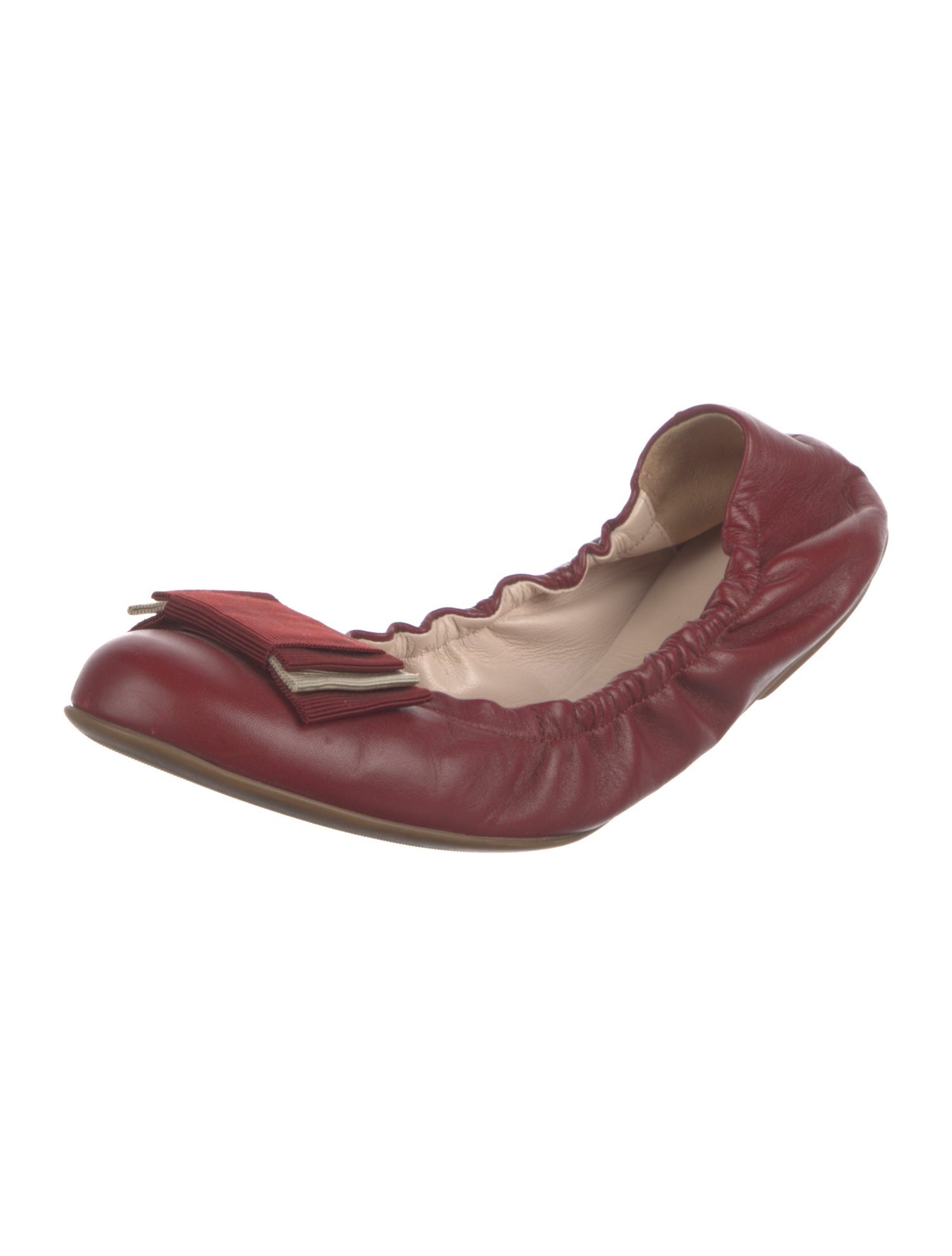Bally Leather Ballet Flats