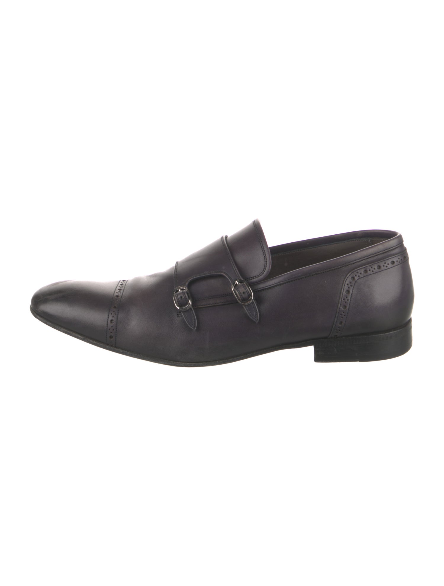Bally Leather Monk Straps