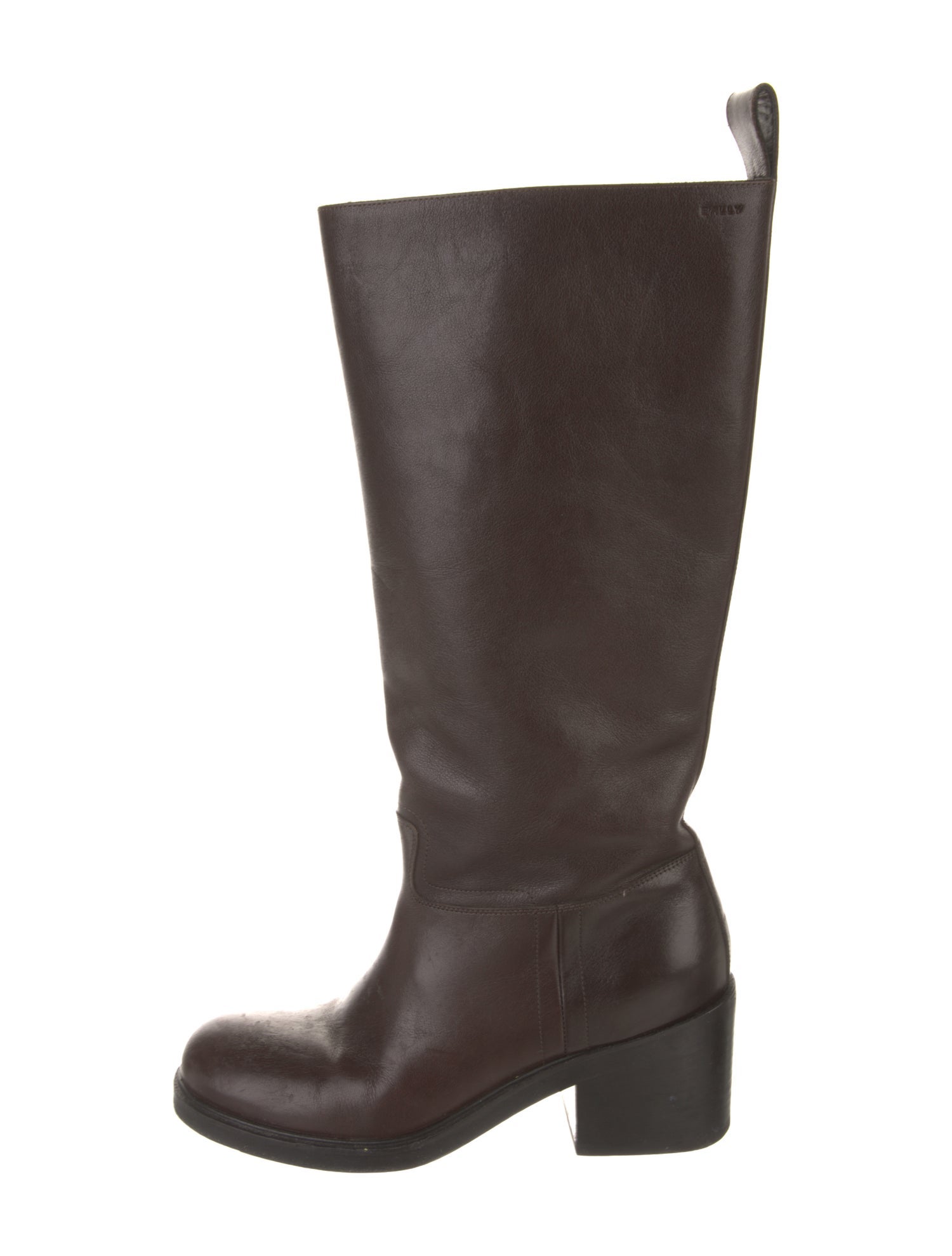 Bally Leather Riding Boots