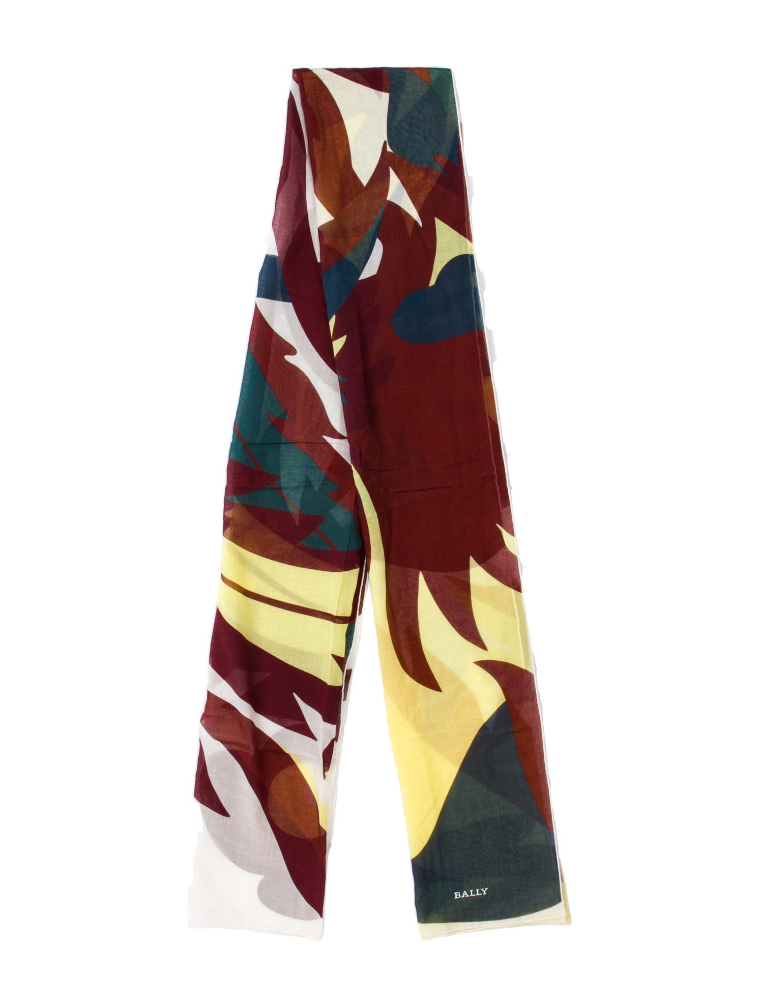 Bally Silk Printed Scarf