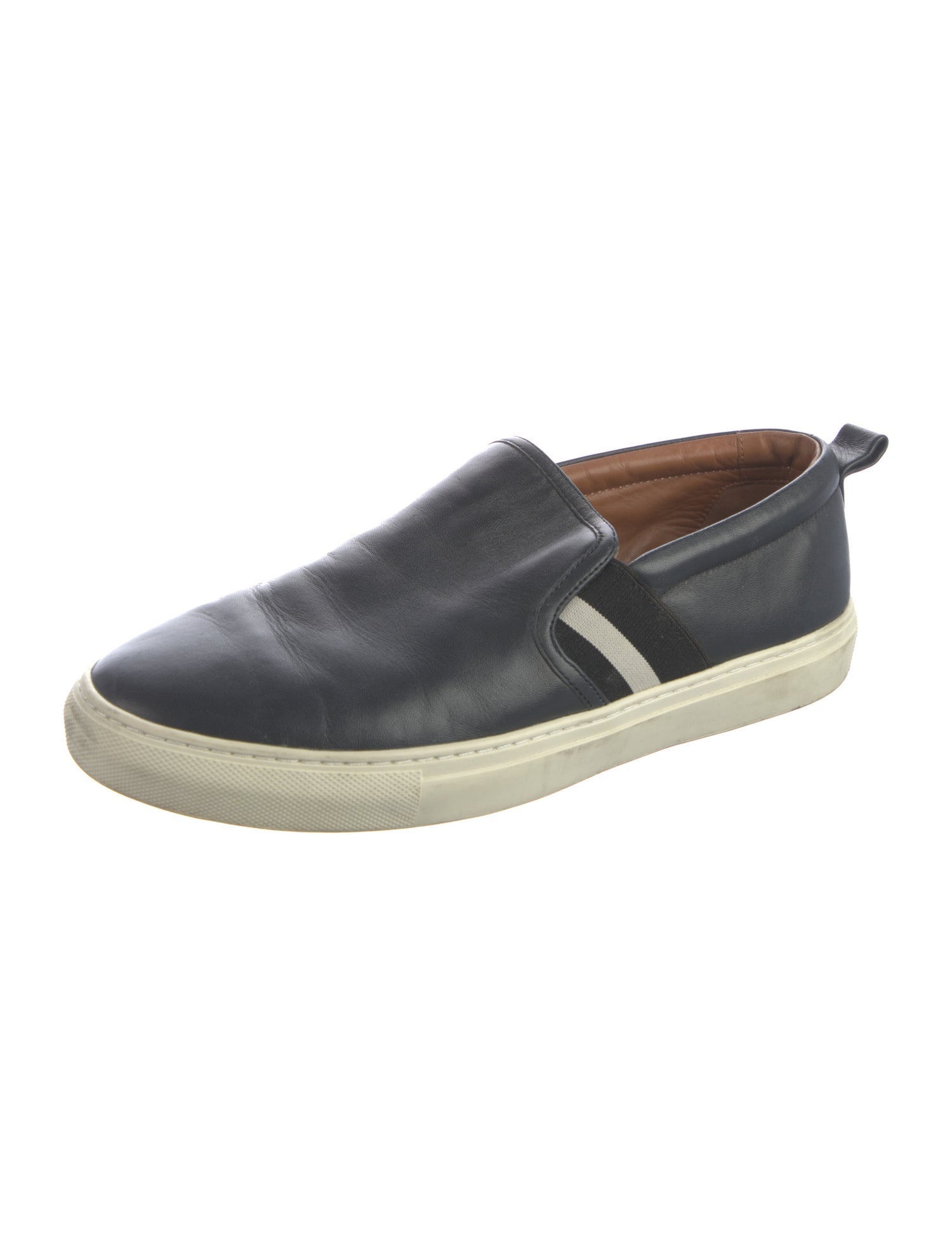 Bally Leather Printed Sneakers