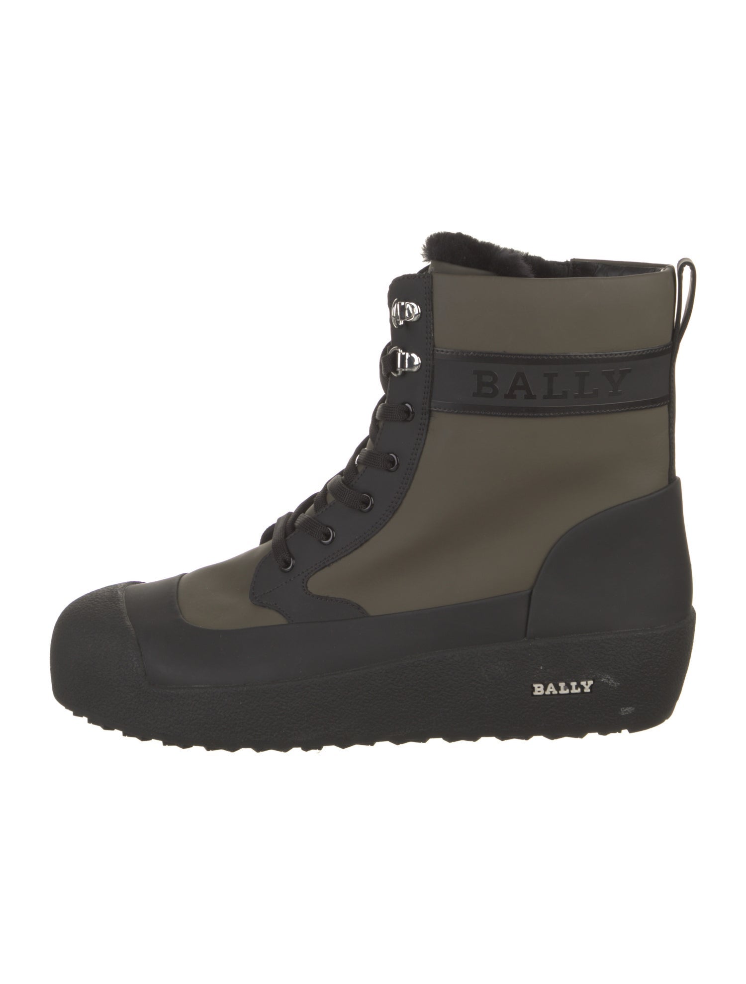Bally Lace-Up Boots