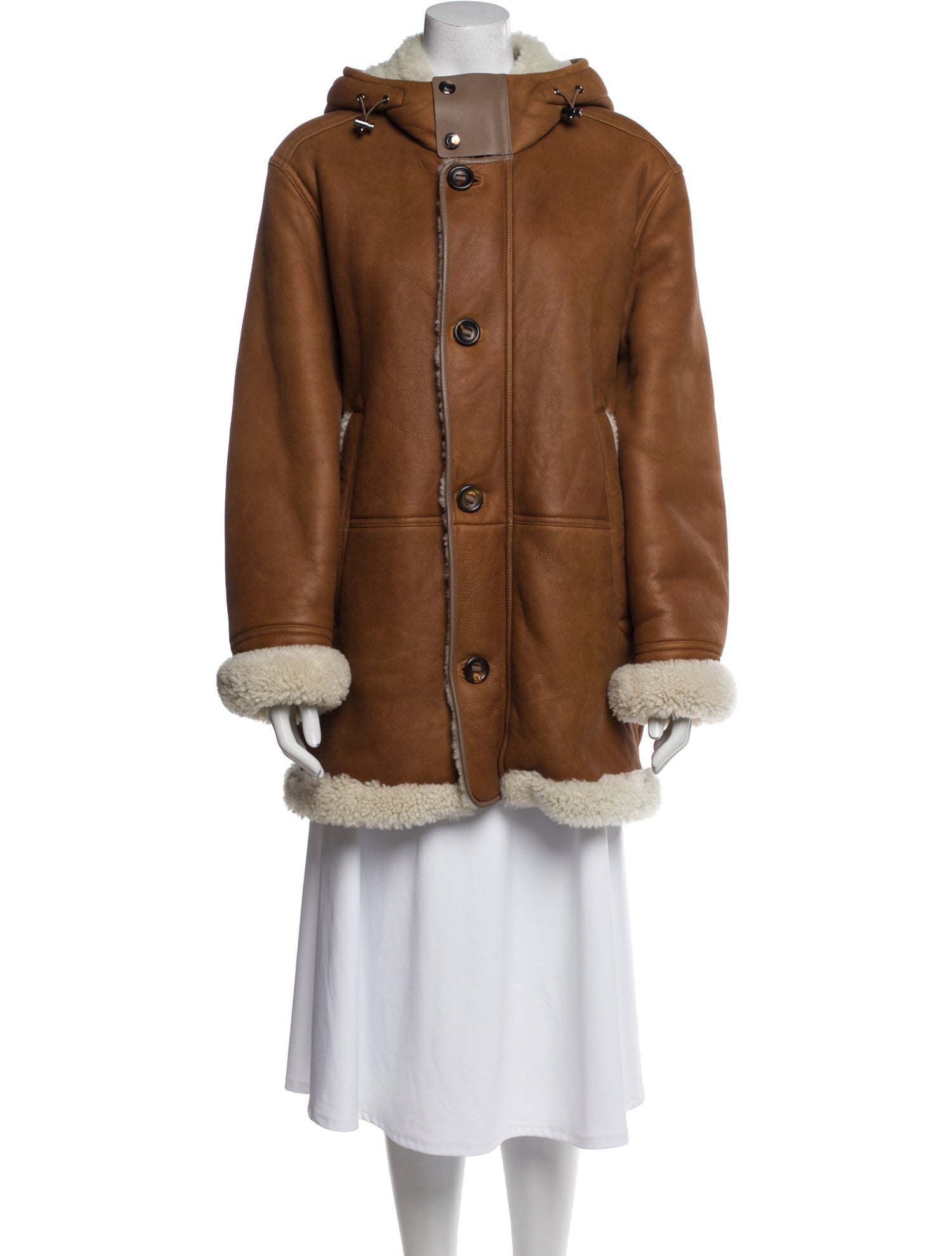 Bally Shearling Fur Coat