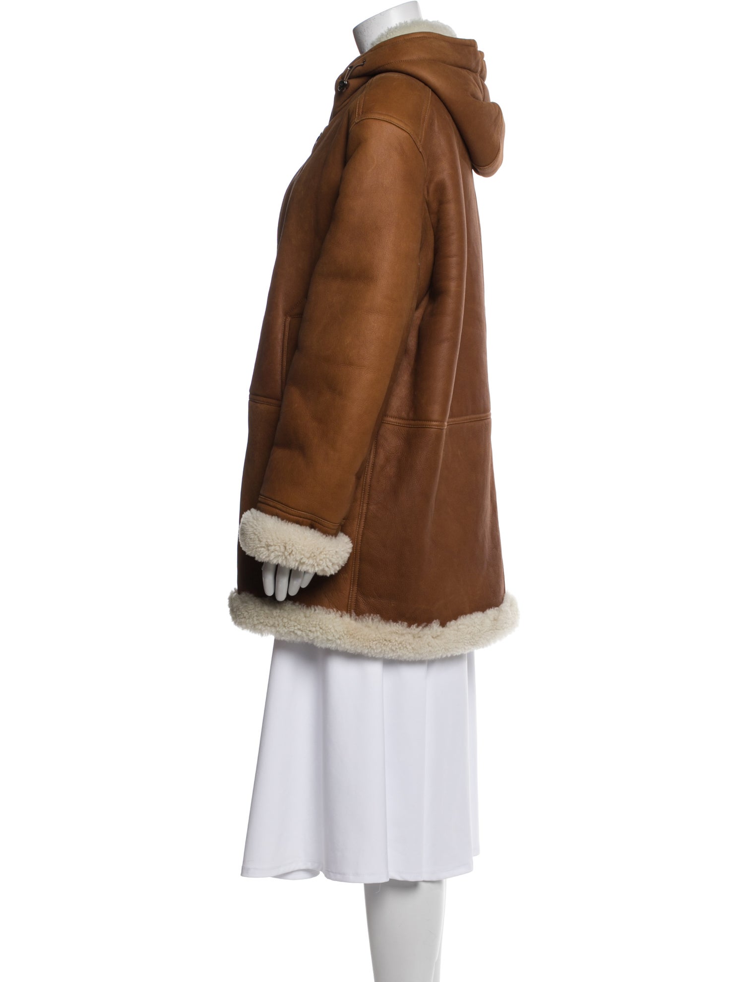 Bally Shearling Fur Coat