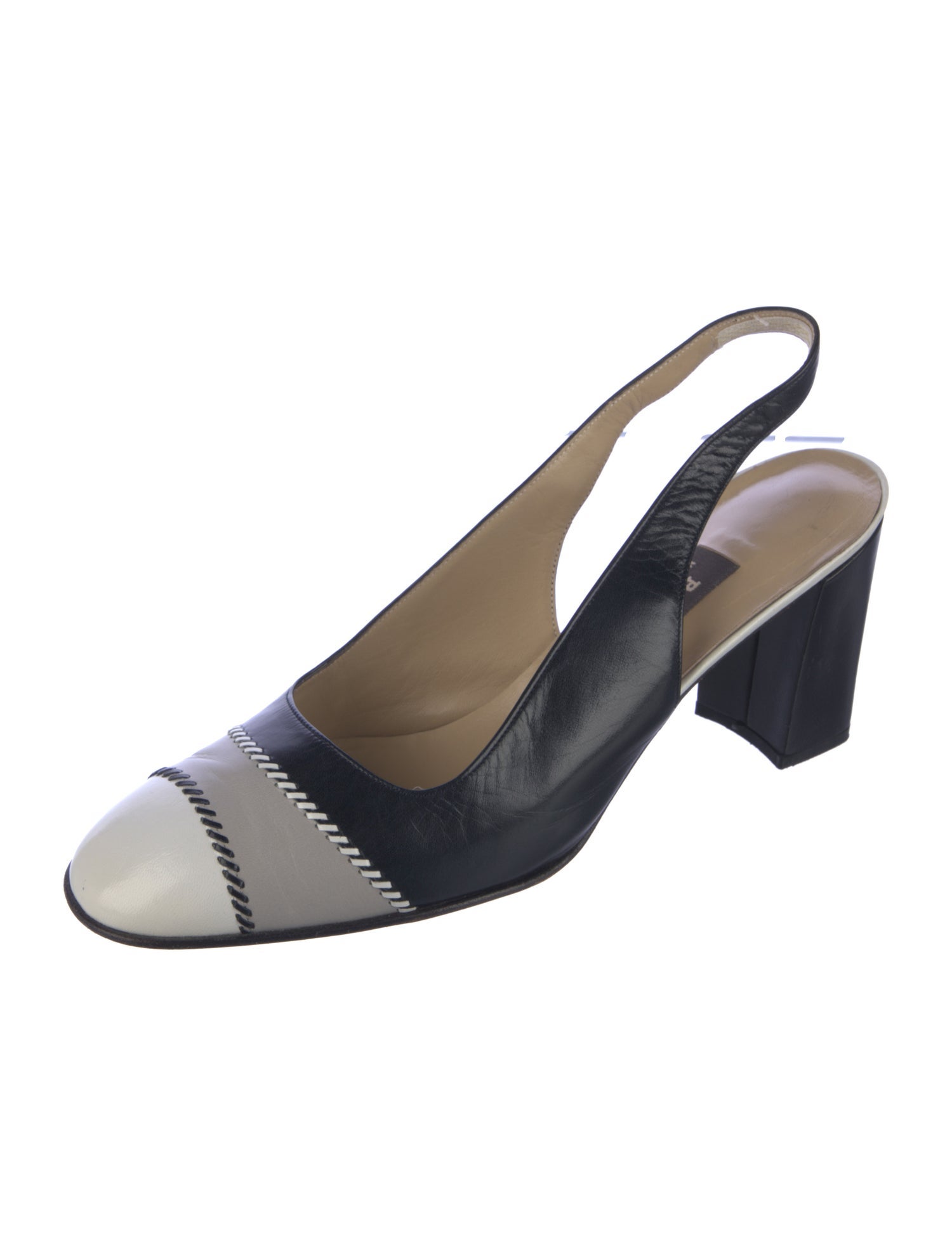 Bally Leather Slingback Pumps