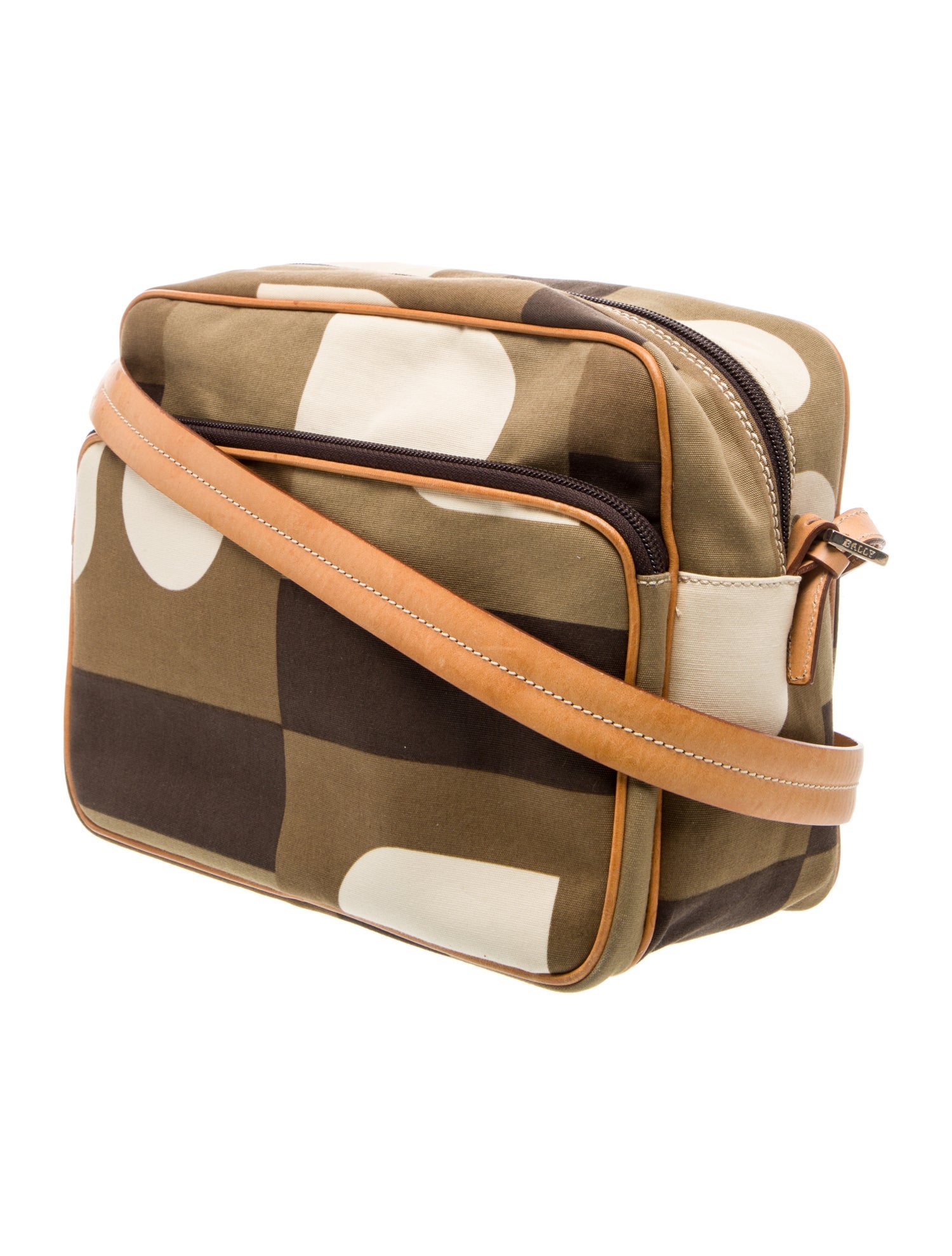 Bally Canvas Shoulder Bag
