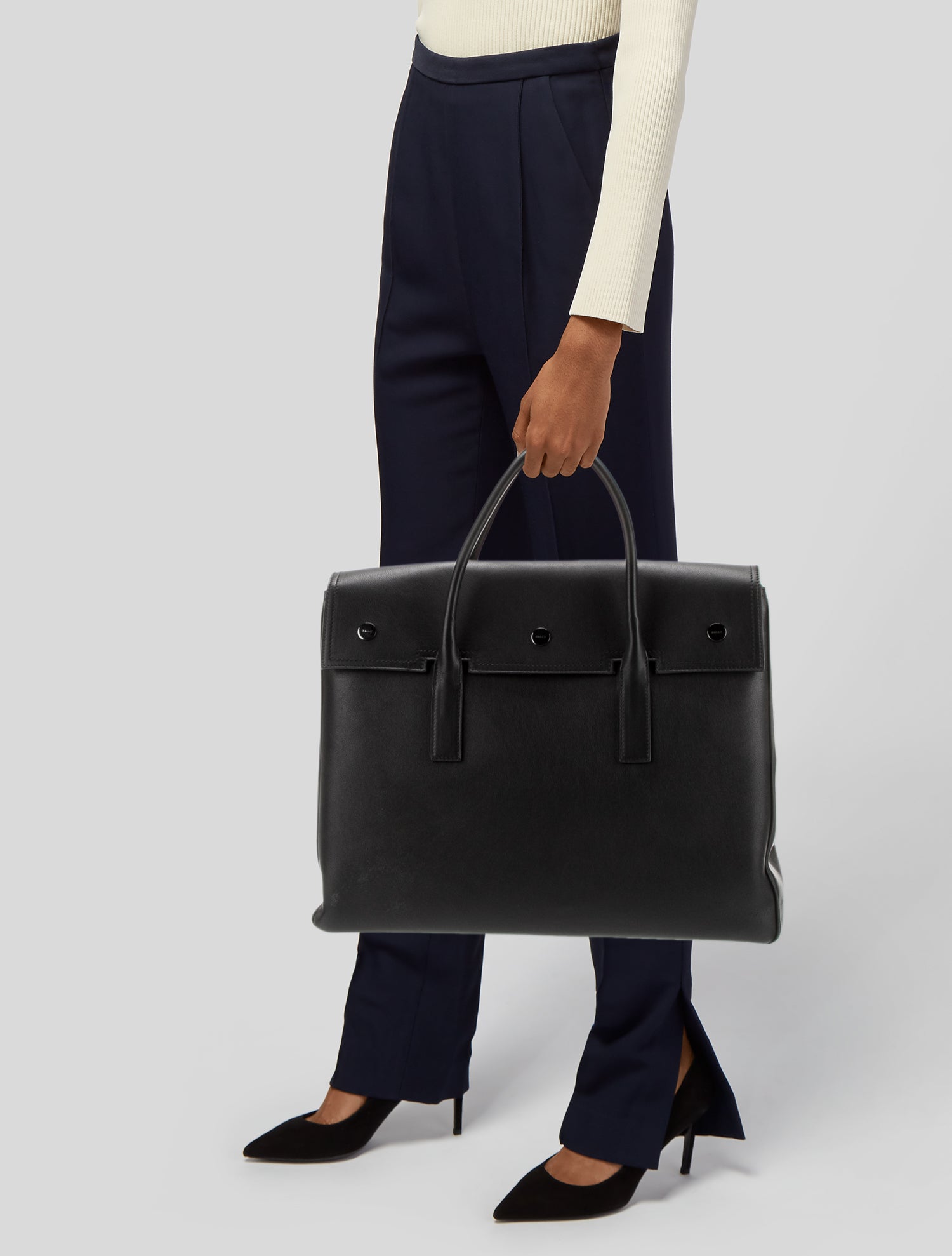 Bally Leather Briefcase