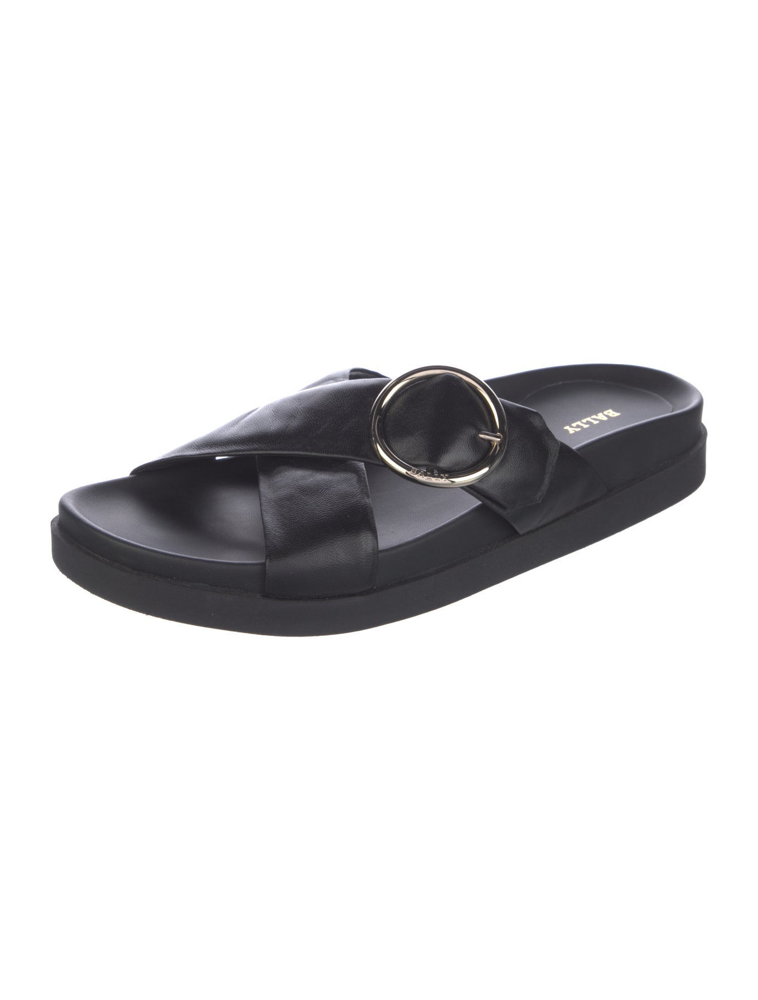 Bally Leather Slides