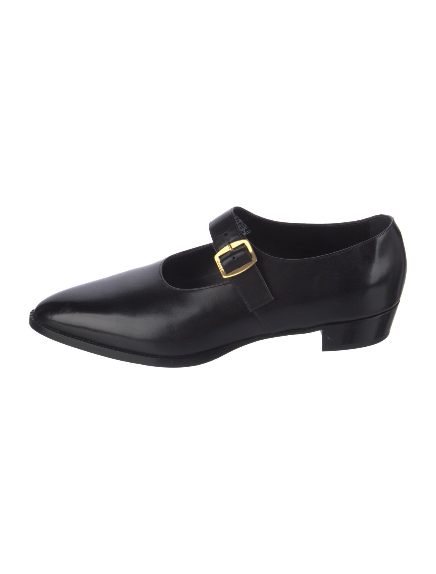 Bally Leather Mary Jane Flats