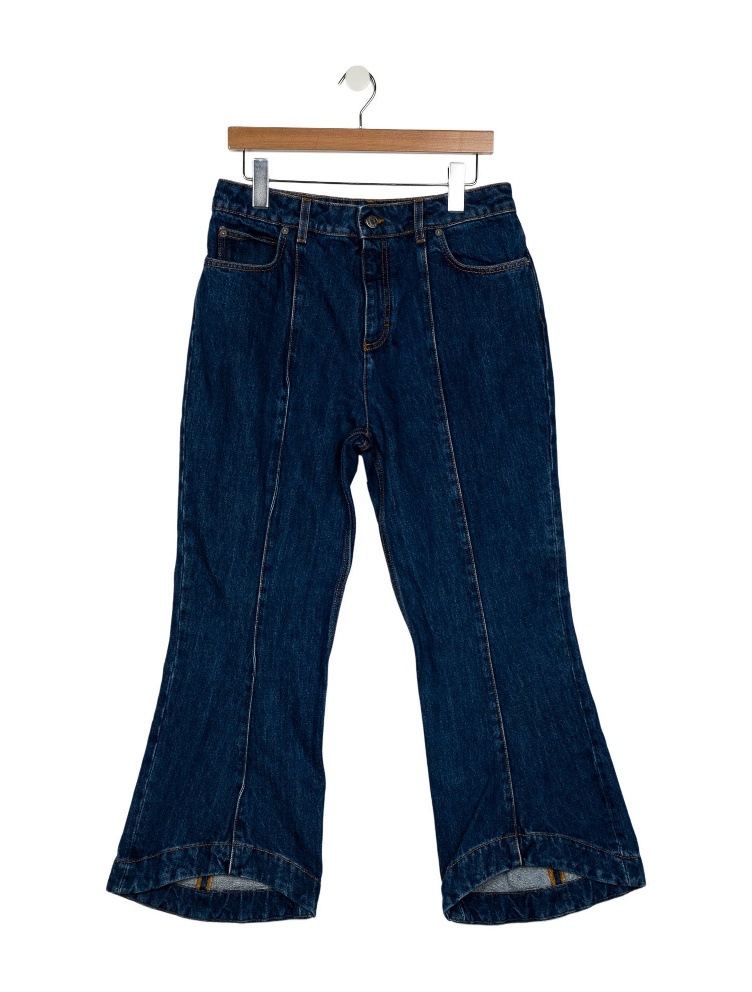 Bally High-Rise Wide Leg Jeans