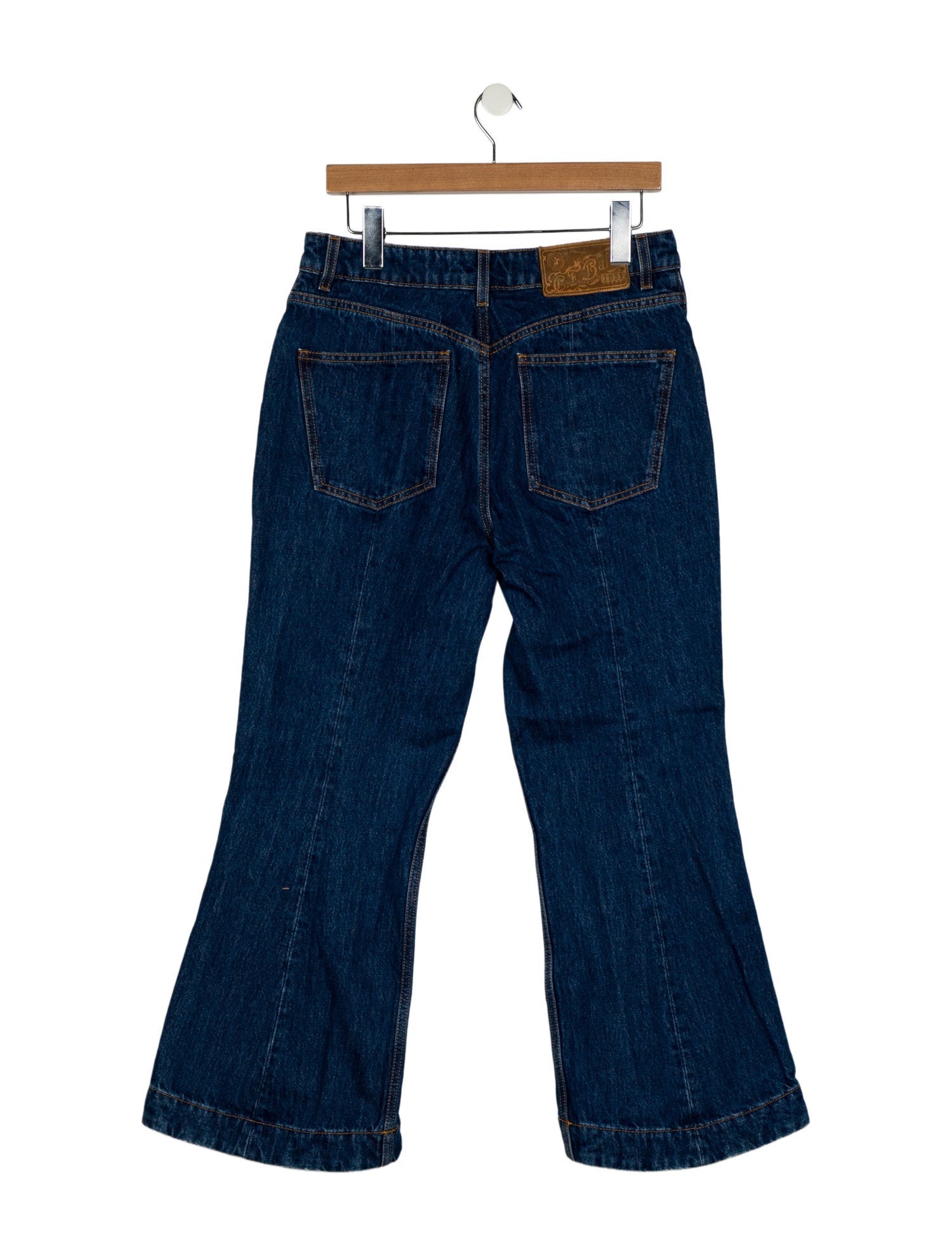 Bally High-Rise Wide Leg Jeans