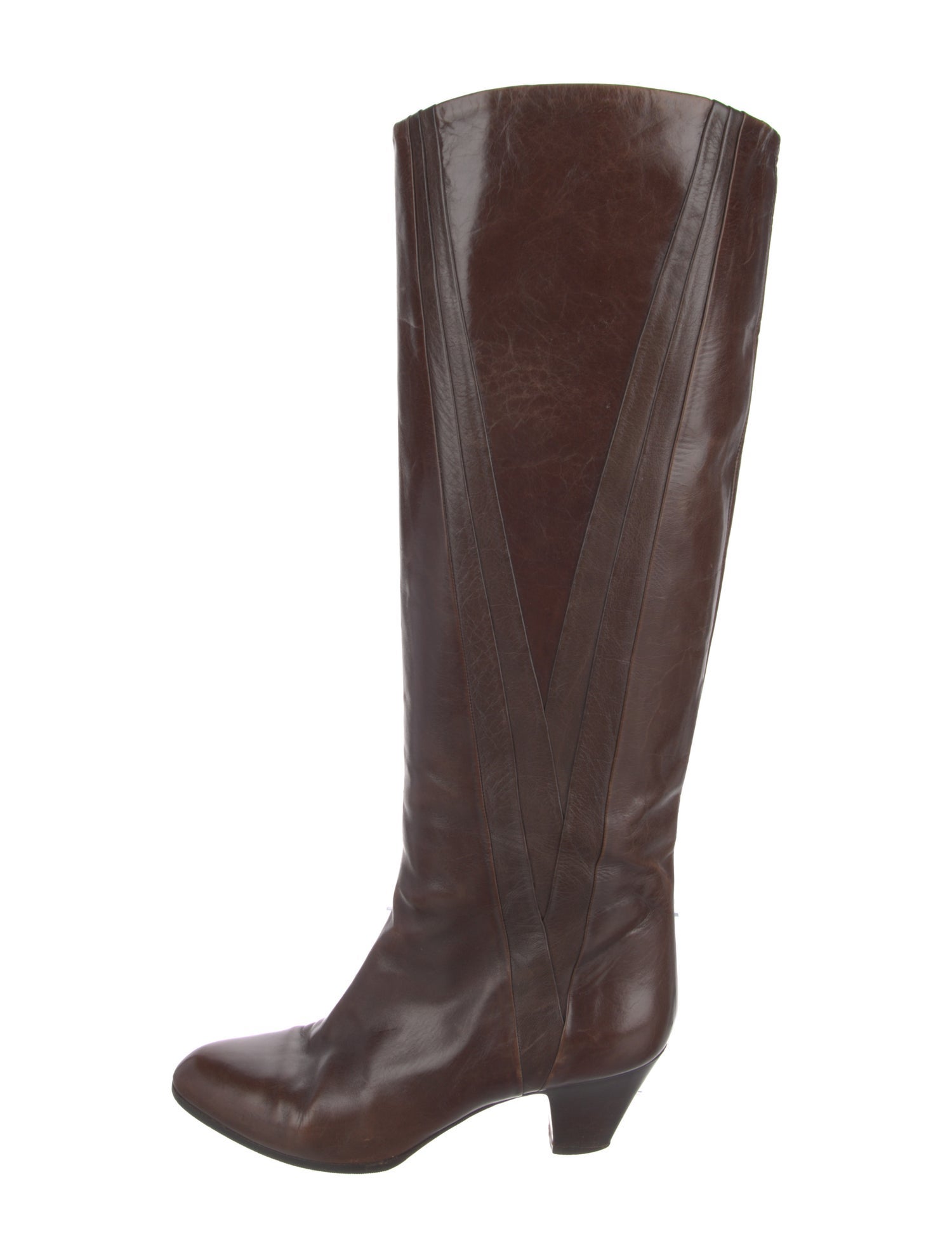 Bally Leather Riding Boots