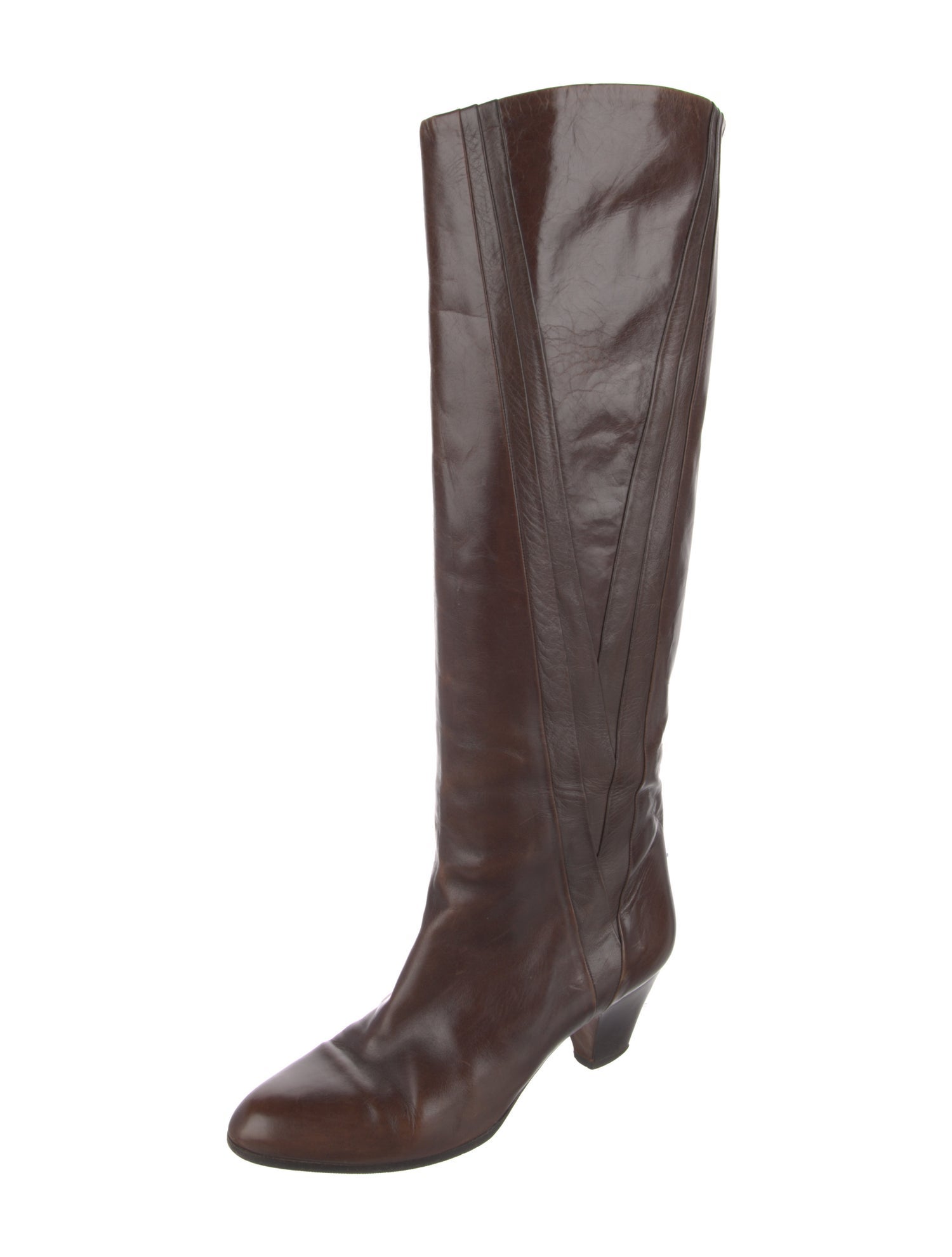 Bally Leather Riding Boots