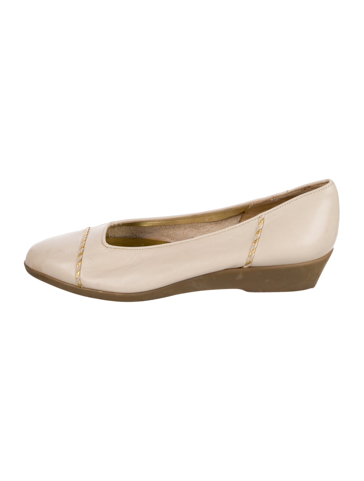 Bally Leather Ballet Flats