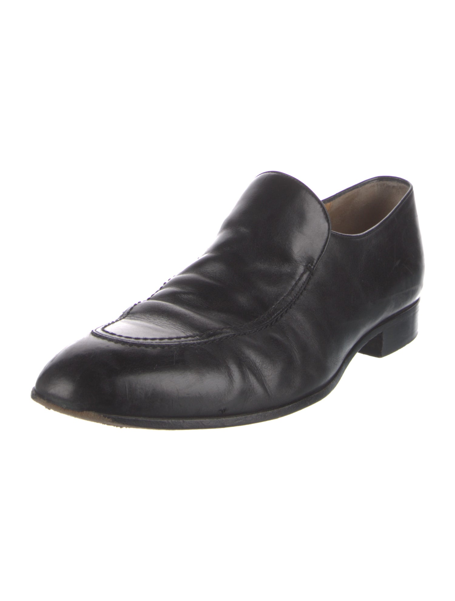 Bally Leather Dress Loafers