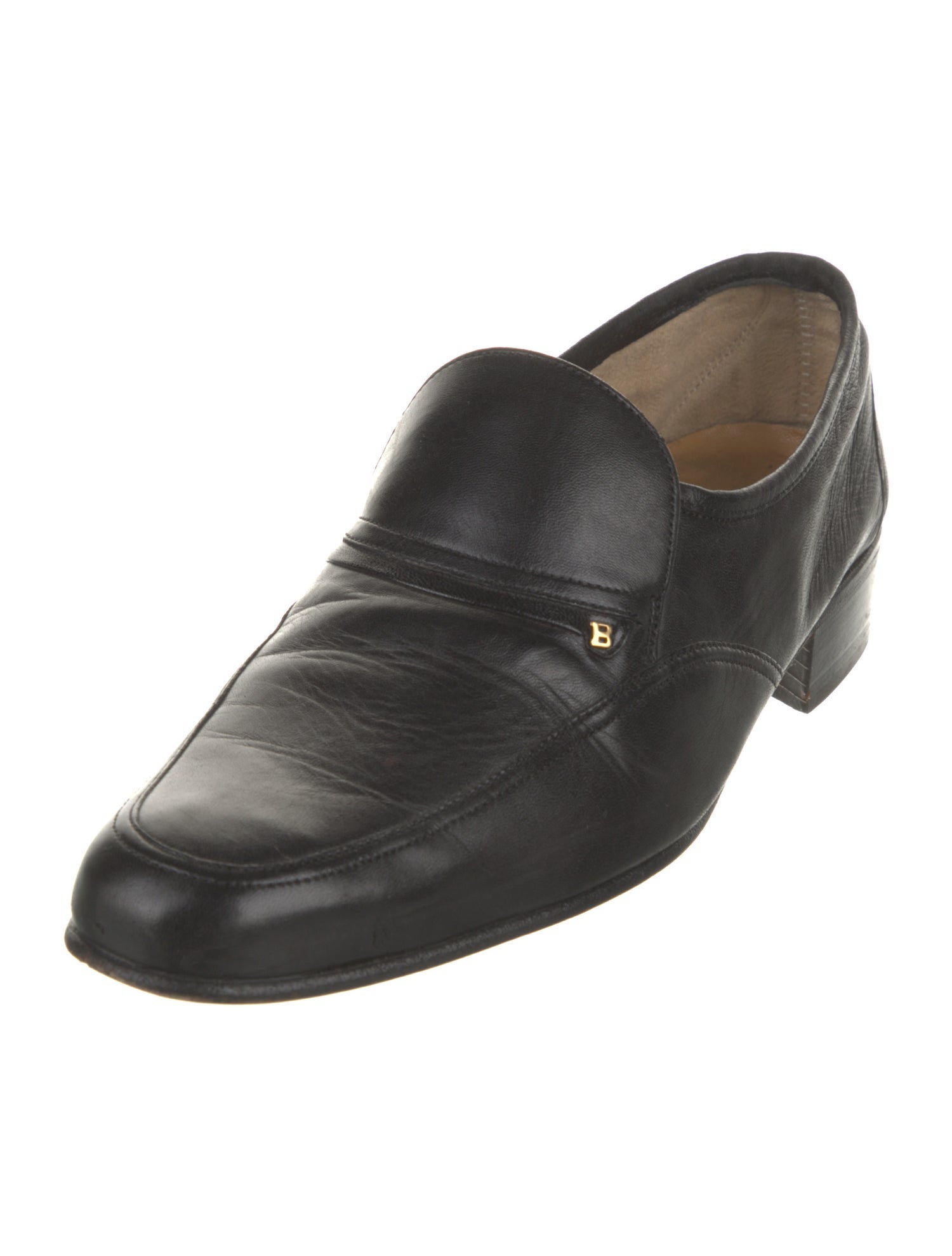 Bally Leather Dress Loafers