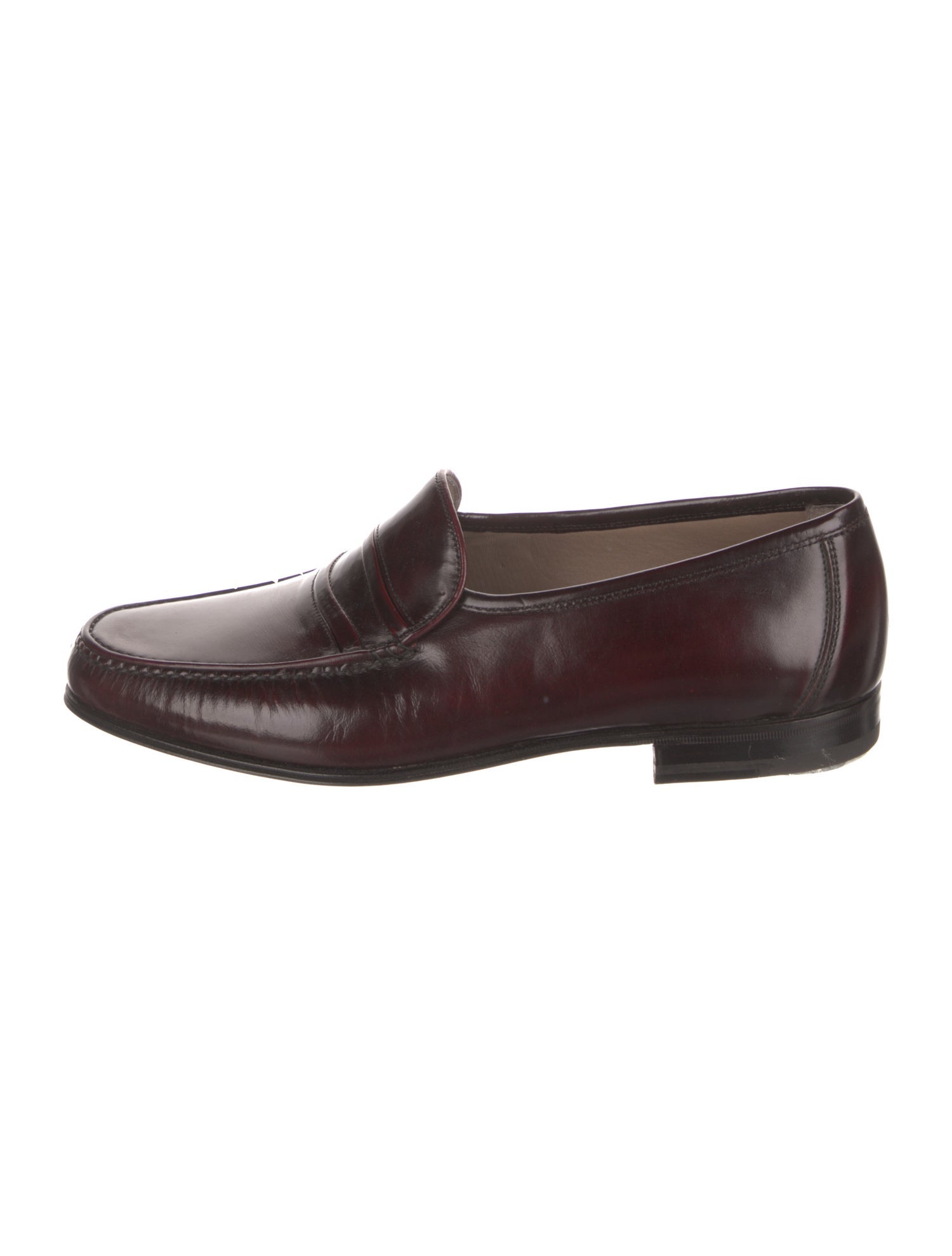 Bally Leather Dress Loafers
