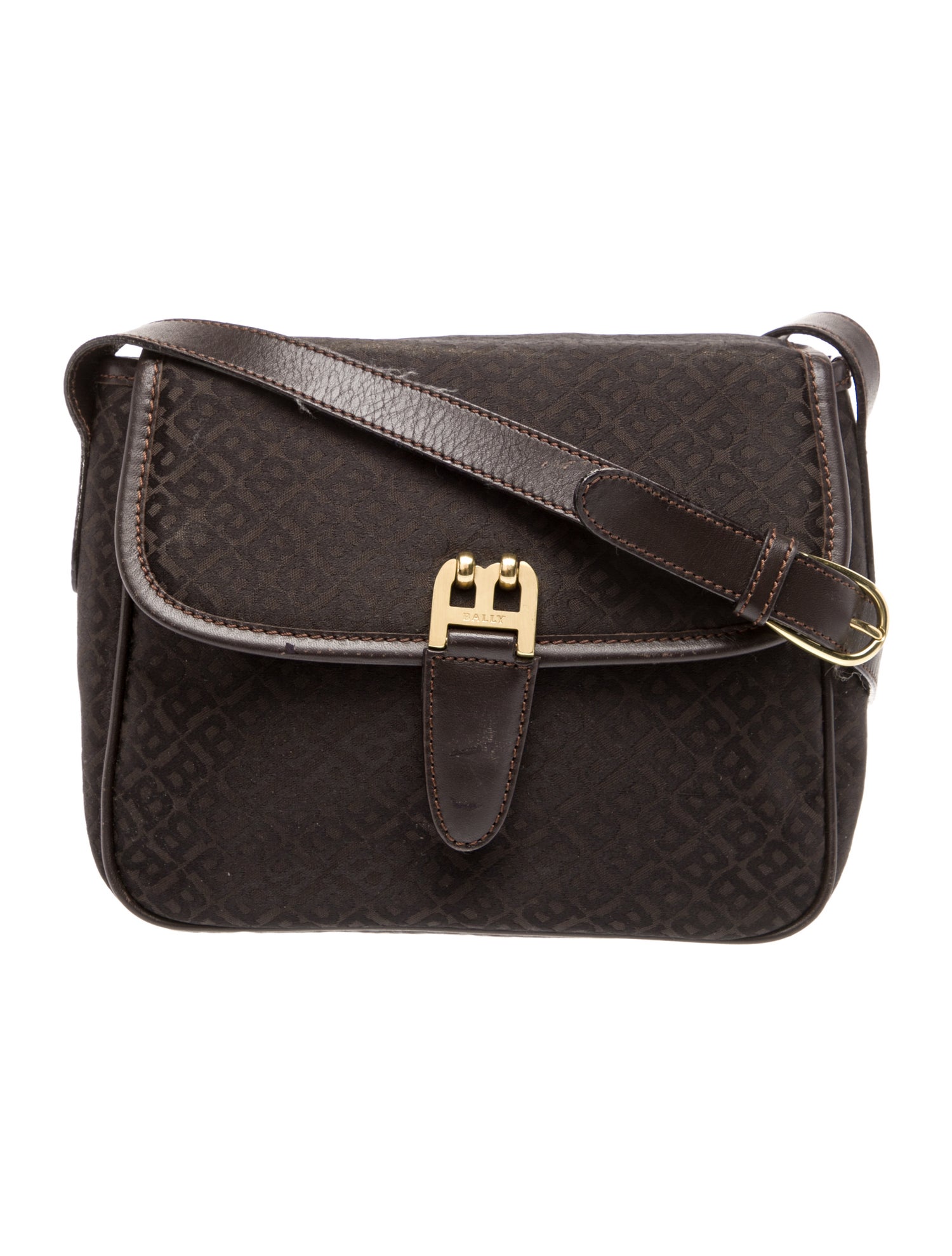 Bally Canvas Crossbody Bag