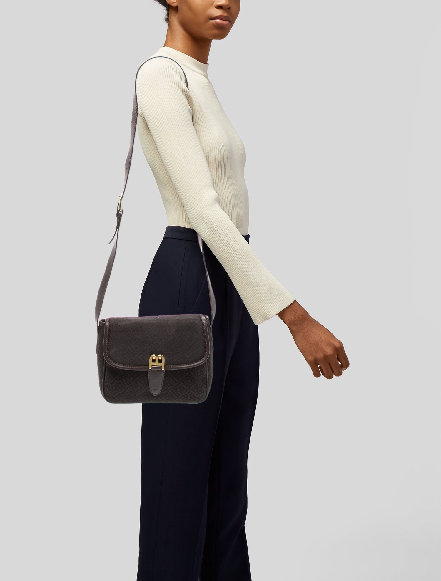Bally Canvas Crossbody Bag