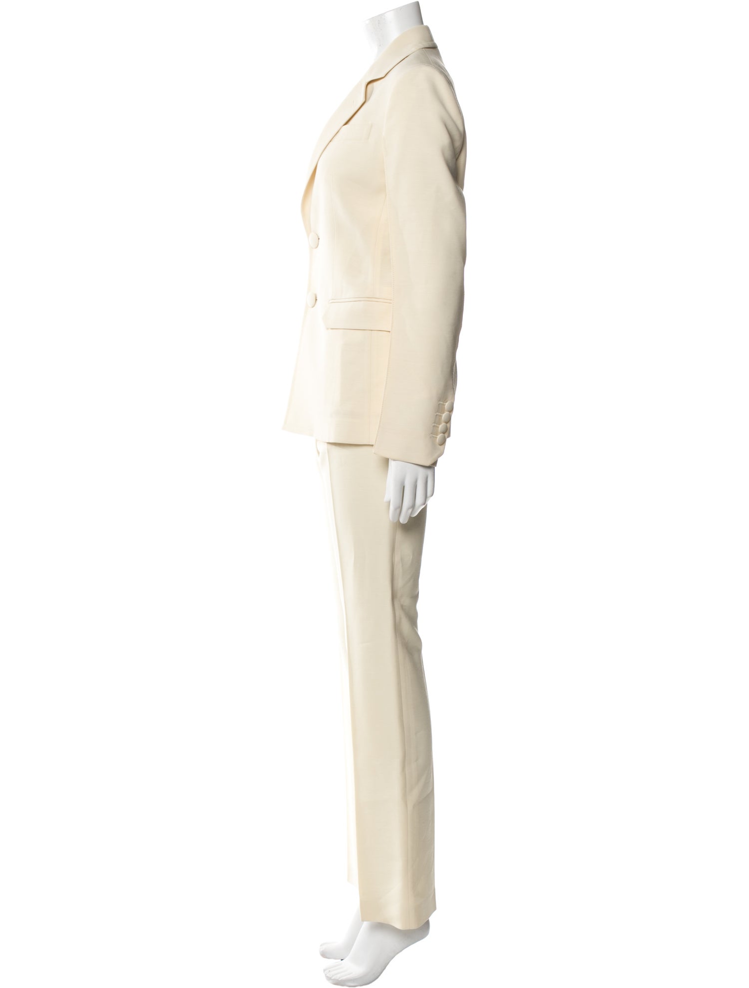 Bally Wool Straight Leg Pants