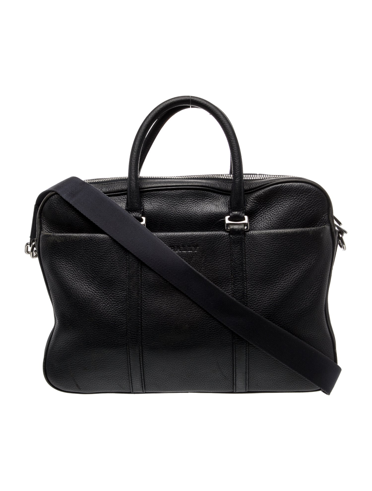 Bally Leather Messenger Bag