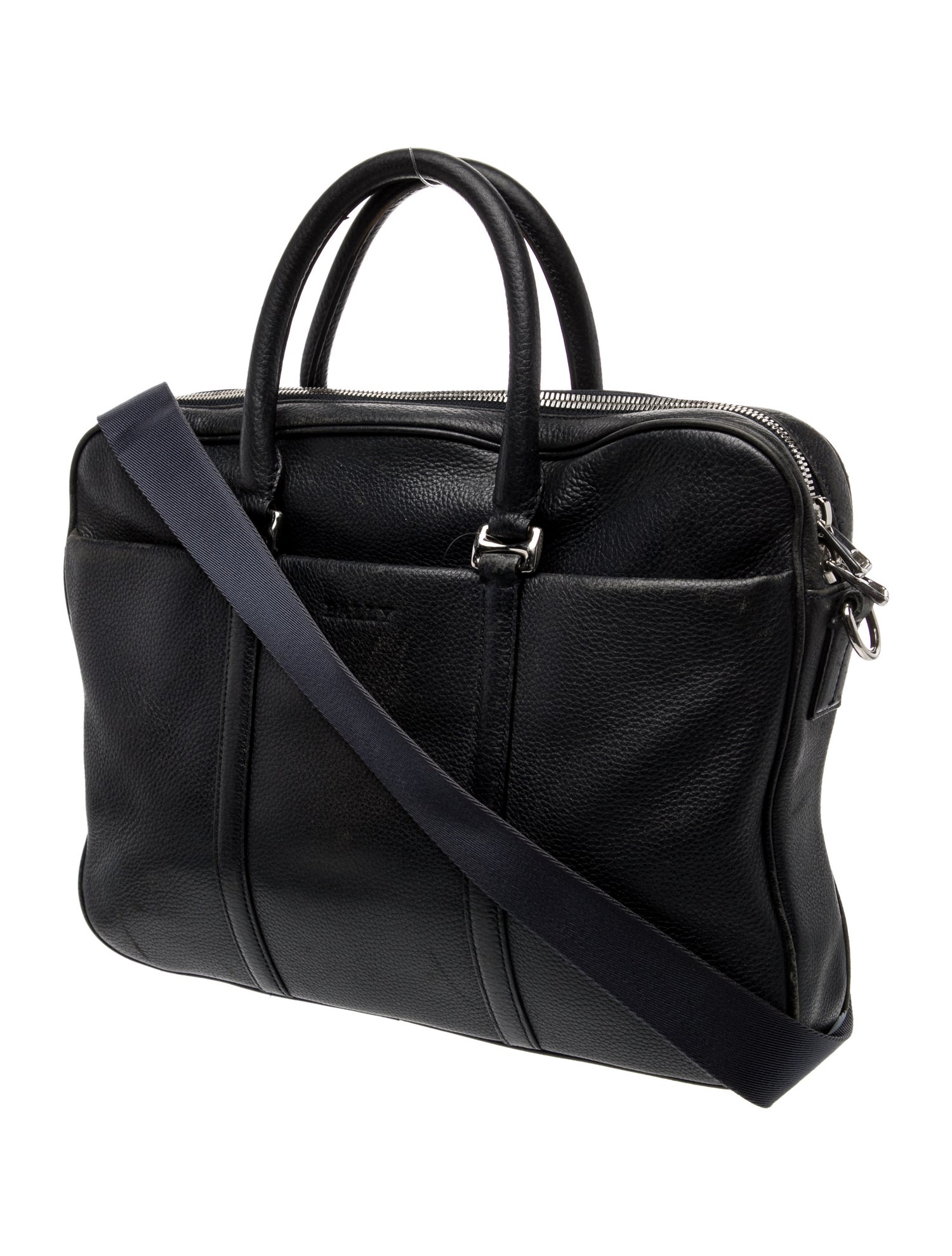 Bally Leather Messenger Bag