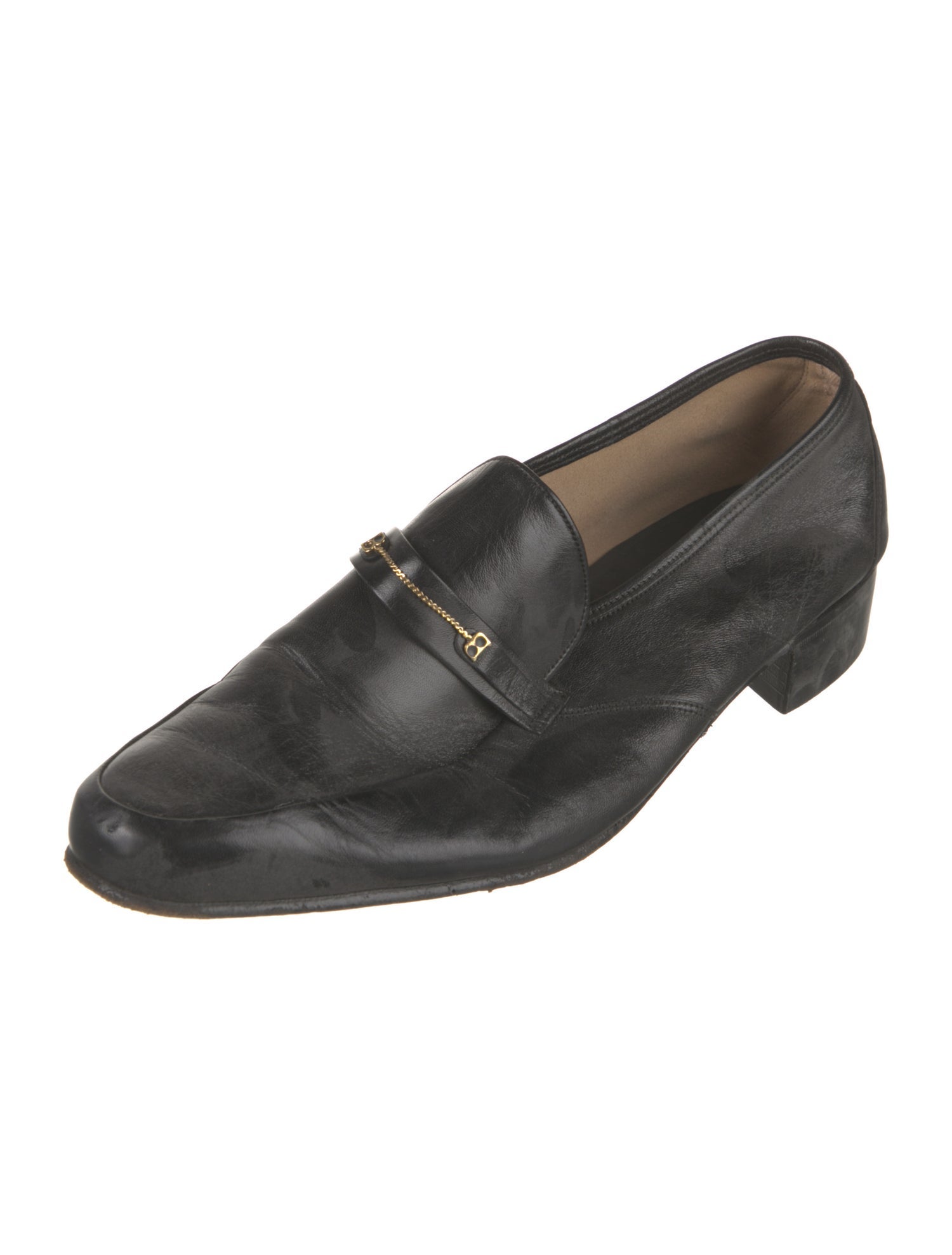 Bally Leather Dress Loafers