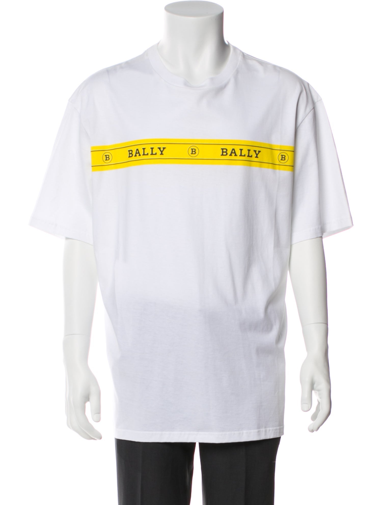 Bally Graphic Print V-Neck T-Shirt