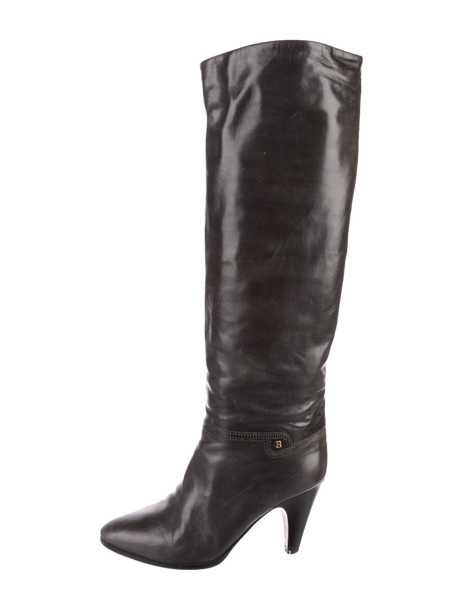 Bally Leather Riding Boots