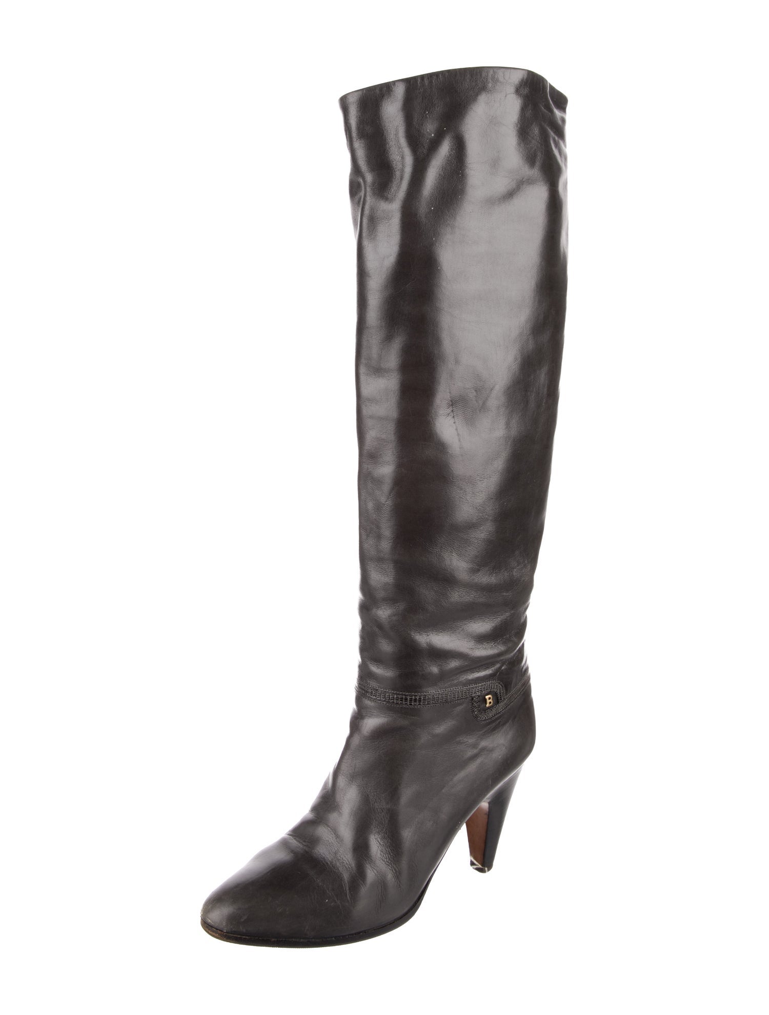 Bally Leather Riding Boots