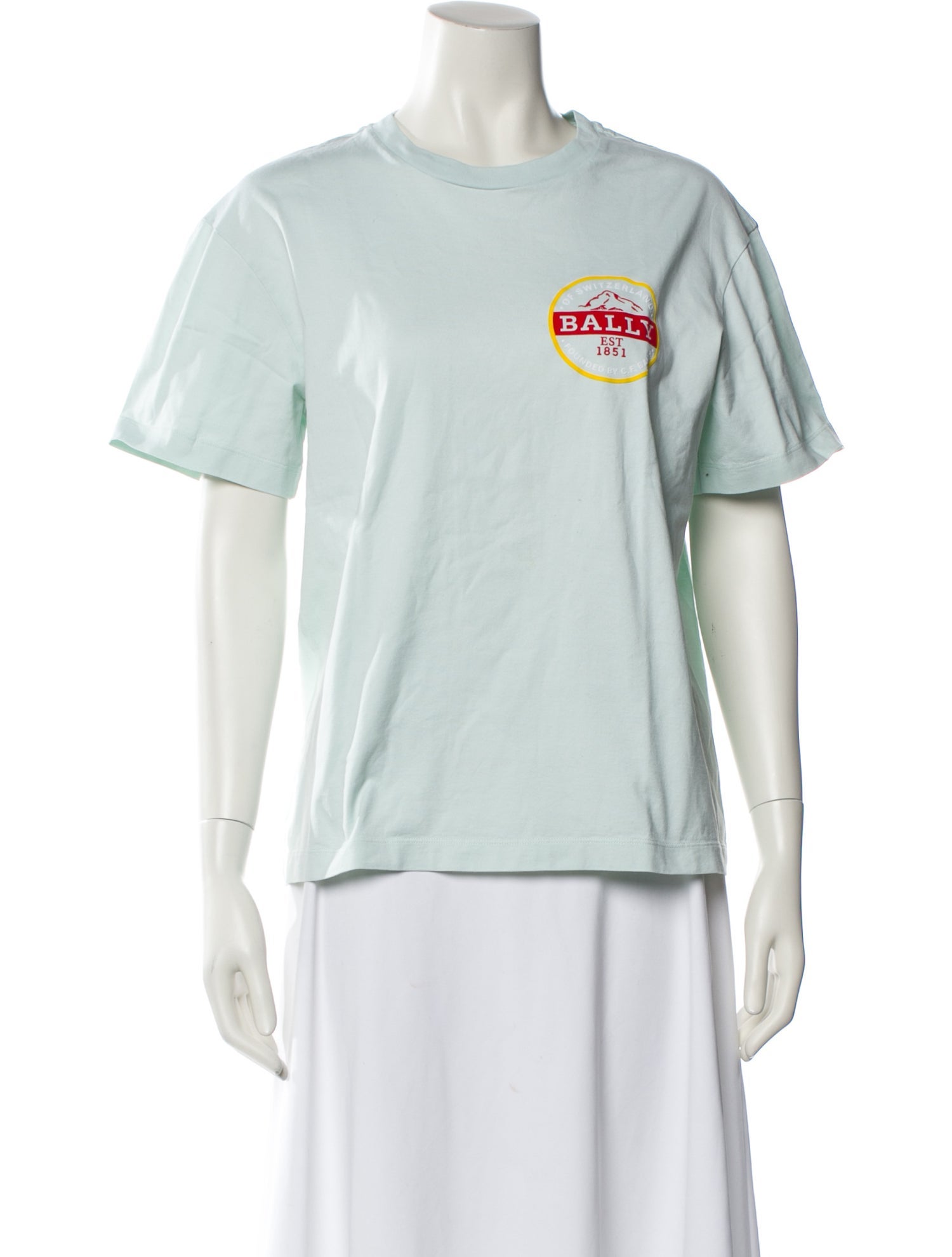 Bally Graphic Print Crew Neck T-Shirt