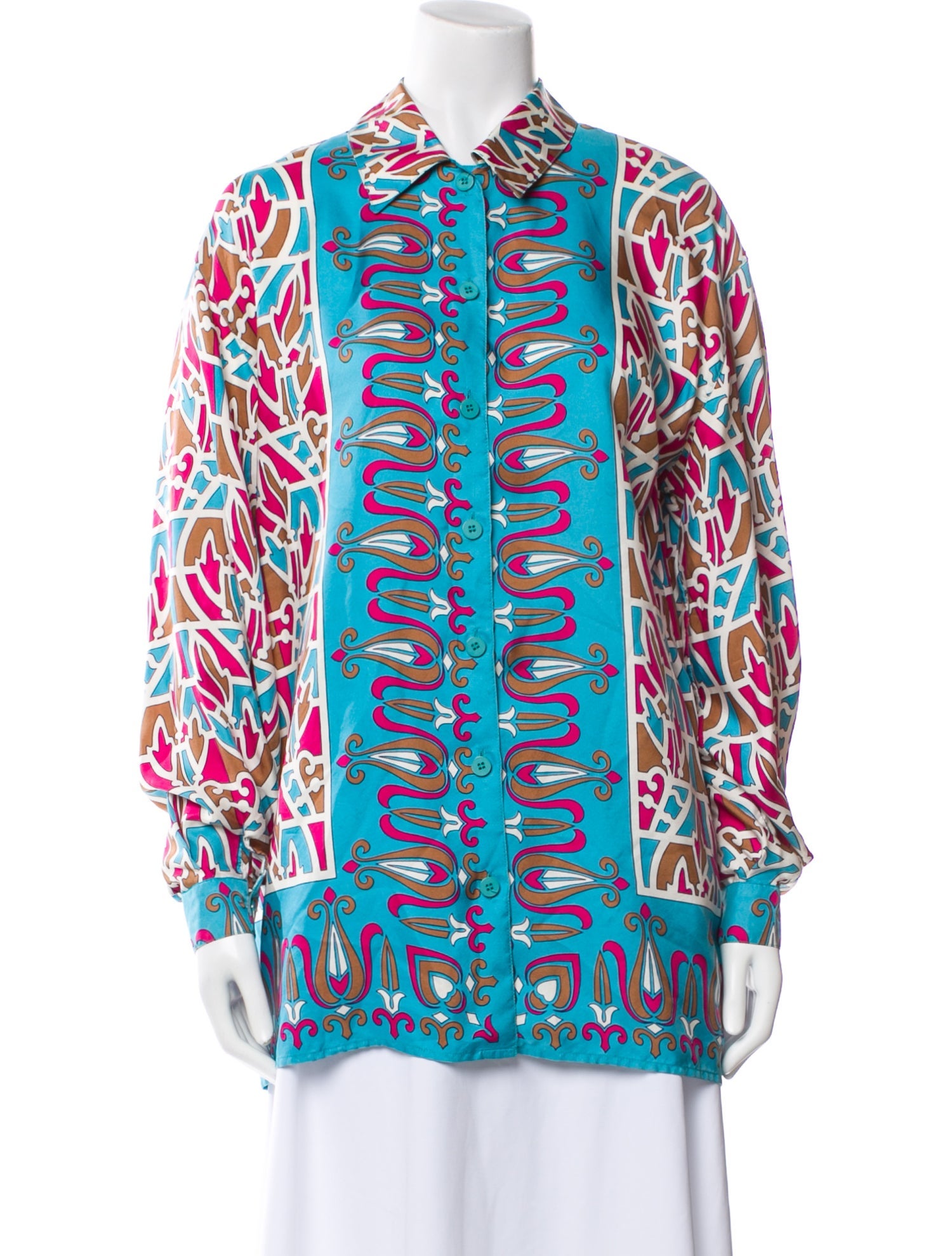 Bally Silk Printed Tunic